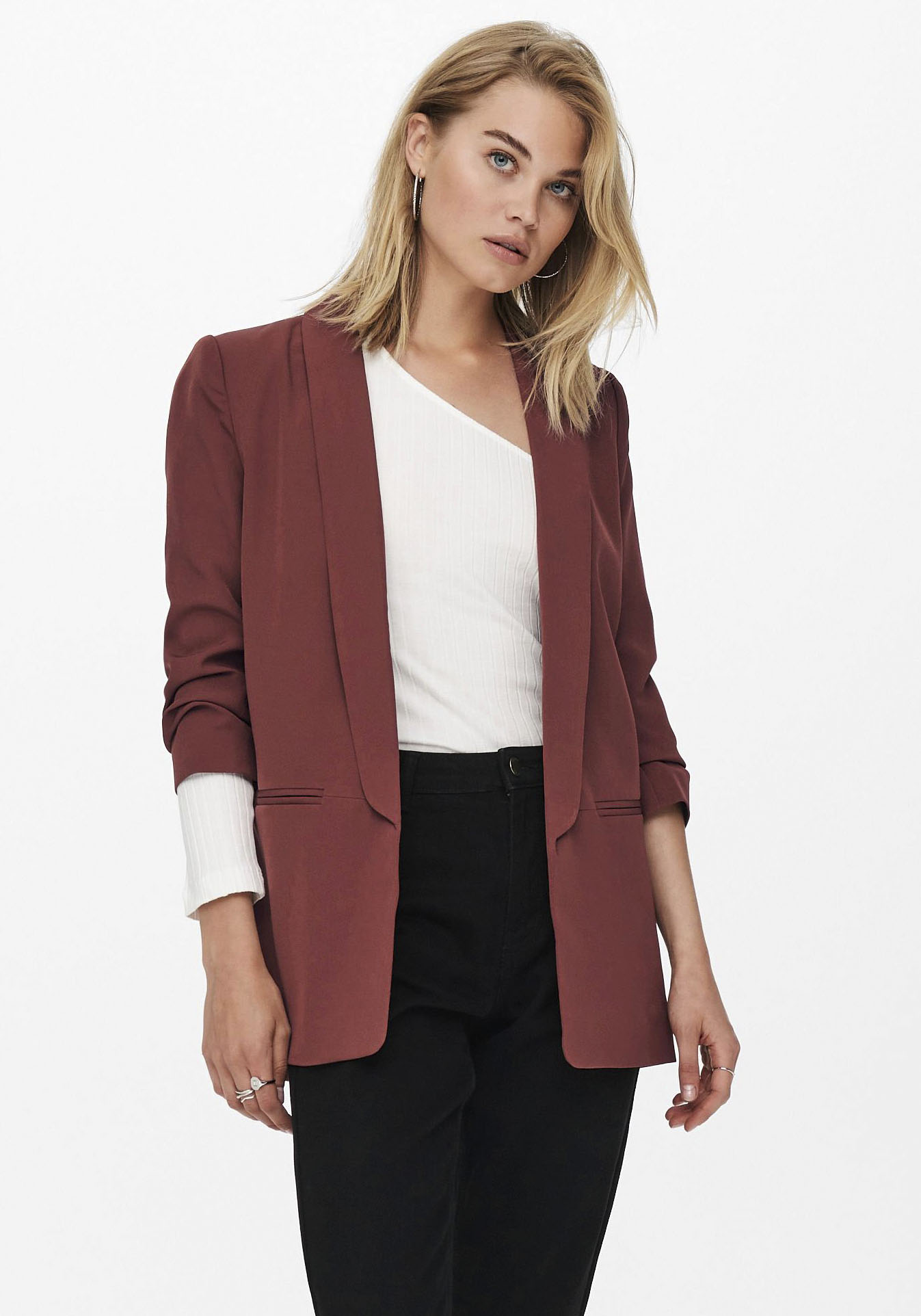 ONLY Kurzblazer »ONLELLY 3/4 LIFE BLAZER TLR NOOS«, mit 3/4 Ärmel ONLY Kurzblazer »ONLELLY 3/4 LIFE BLAZER TLR NOOS«, mit 3/4 Ärmel von ONLY