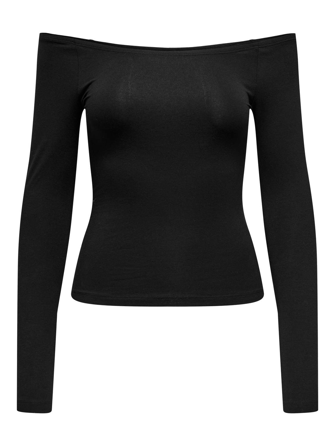 ONLY Langarmshirt »ONLLIVELOVE LIFE LS OF SHOULDER JRS NOOS« ONLY Langarmshirt »ONLLIVELOVE LIFE LS OF SHOULDER JRS NOOS« von ONLY