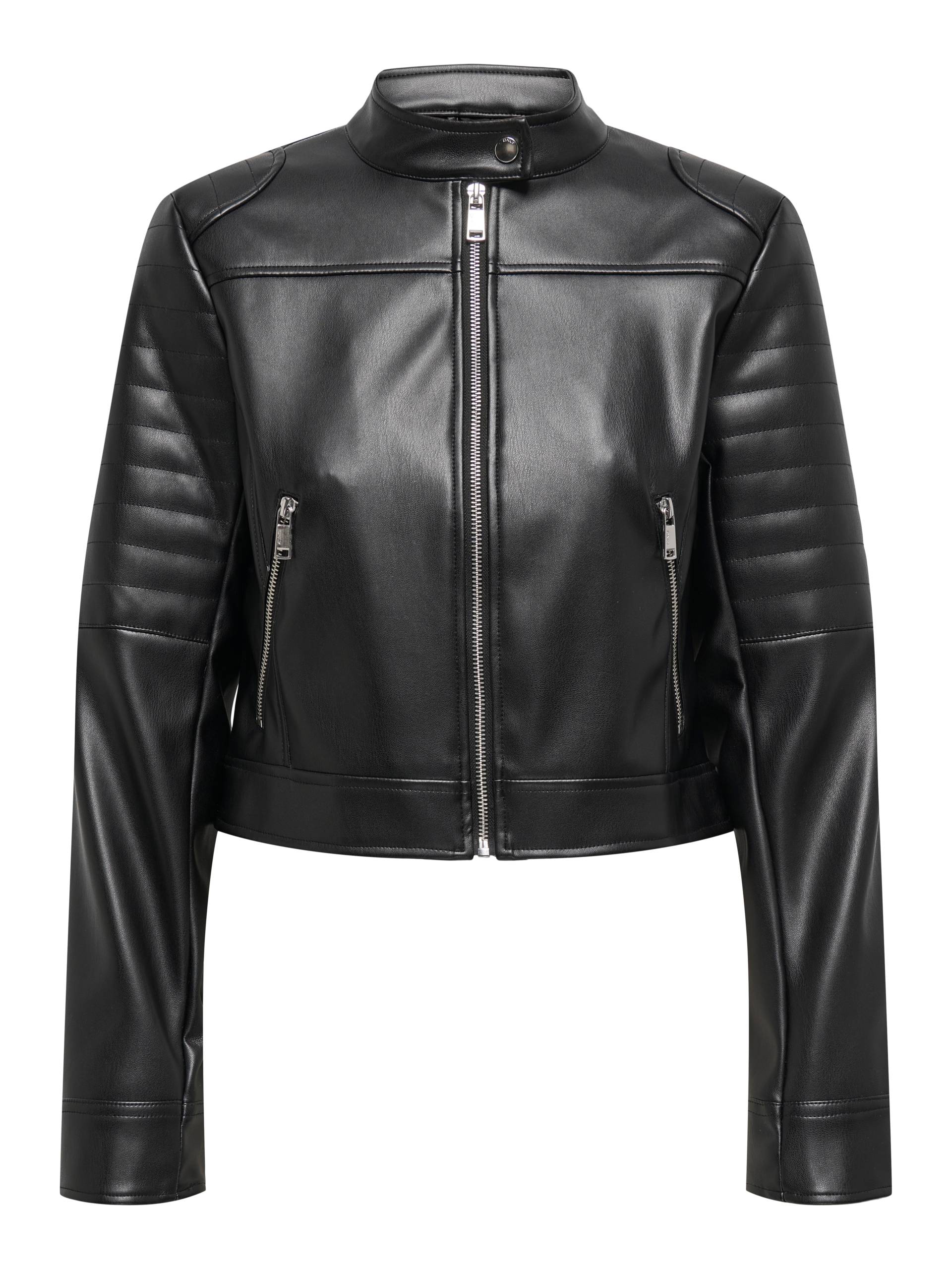 ONLY Lederimitatjacke »ONLSARAMY FAUX LEATH MOTO JACKET CC OTW«, ohne Kapuze ONLY Lederimitatjacke »ONLSARAMY FAUX LEATH MOTO JACKET CC OTW«, ohne Kapuze von ONLY