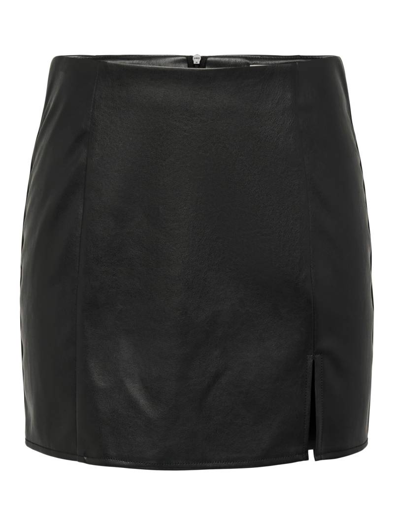 ONLY Lederimitatrock »ONLLENI FAUX LEATHER SLIT SKIRT PNT NOOS« von ONLY