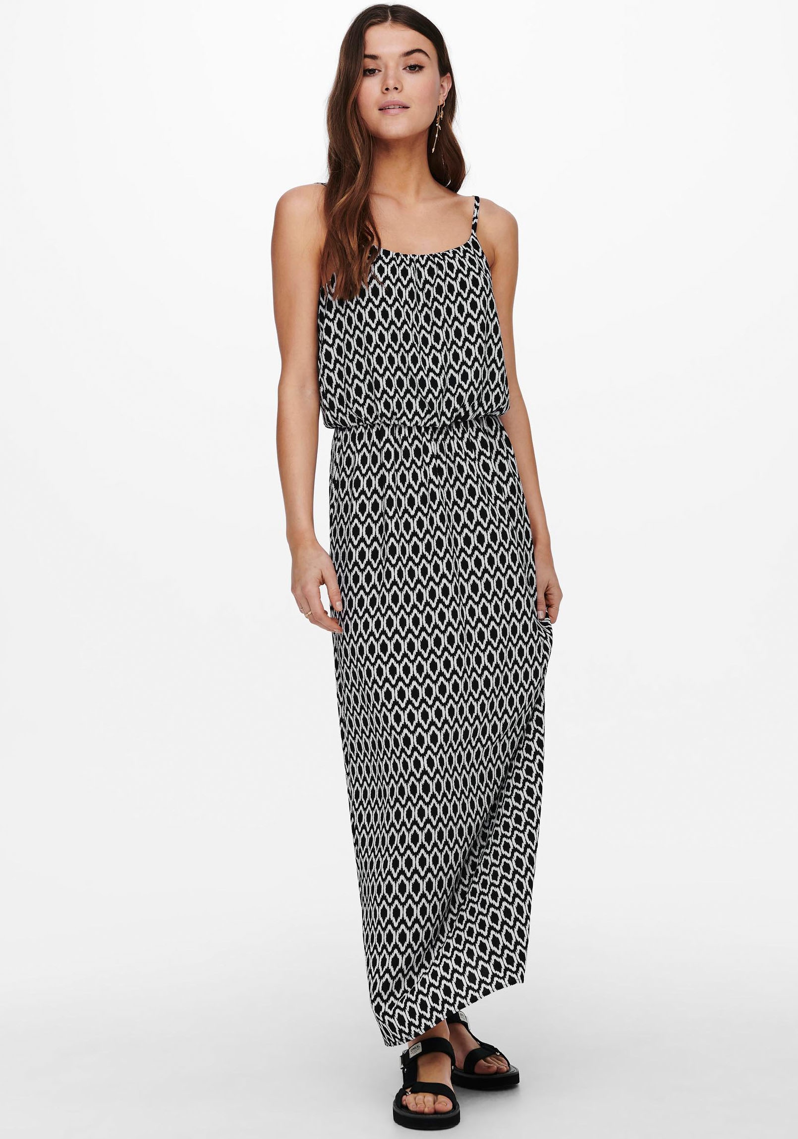 ONLY Maxikleid »ONLWINNER S/L MAXI DRESS NOOS PTM«, mit Spaghettiträger ONLY Maxikleid »ONLWINNER S/L MAXI DRESS NOOS PTM«, mit Spaghettiträger von ONLY