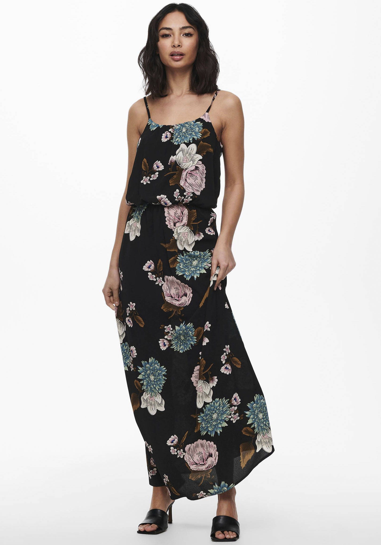 ONLY Maxikleid »ONLWINNER S/L MAXI DRESS NOOS PTM«, mit Spaghettiträger von ONLY