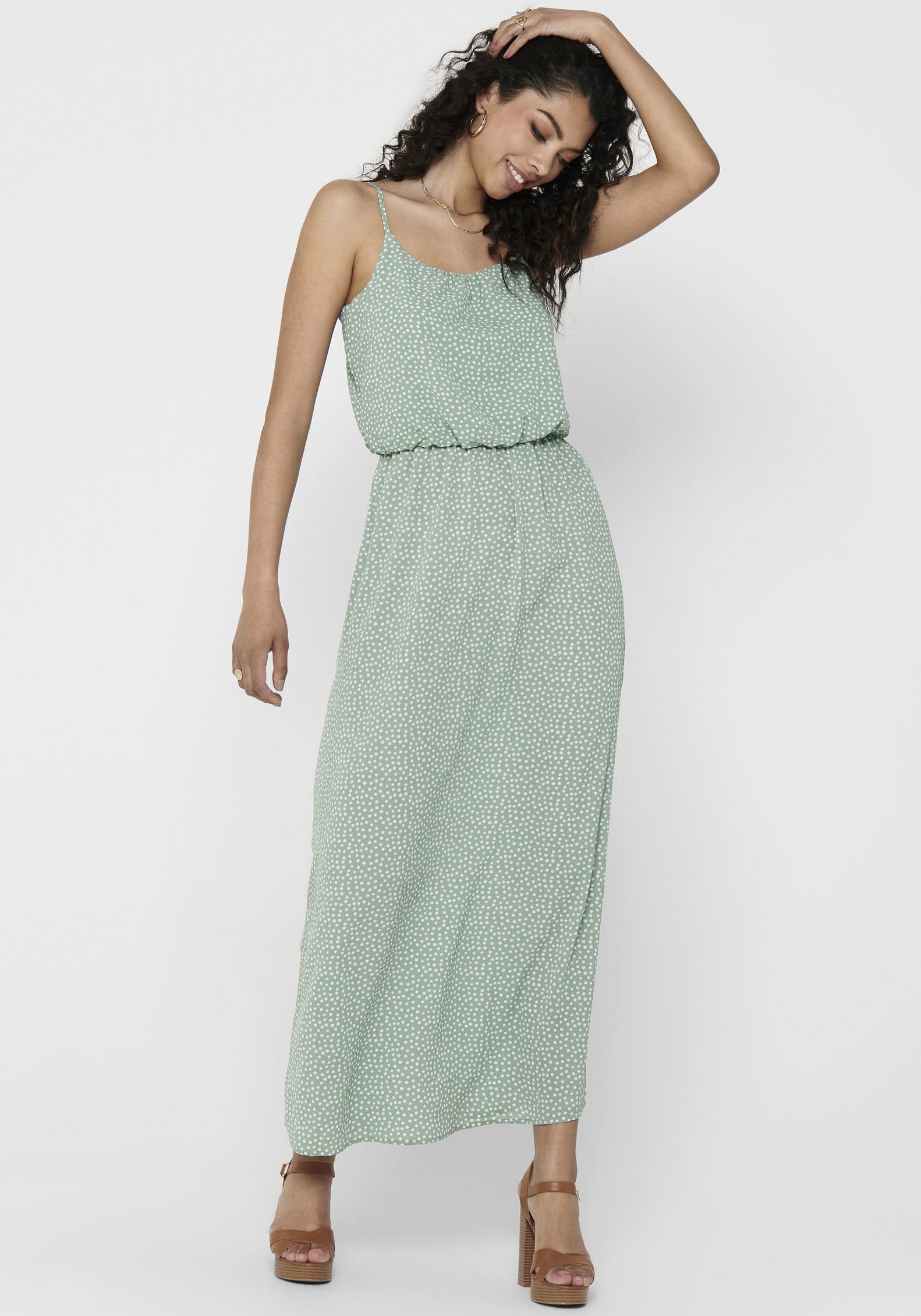 ONLY Maxikleid »ONLWINNER S/L MAXI DRESS NOOS PTM«, mit Spaghettiträger ONLY Maxikleid »ONLWINNER S/L MAXI DRESS NOOS PTM«, mit Spaghettiträger von ONLY