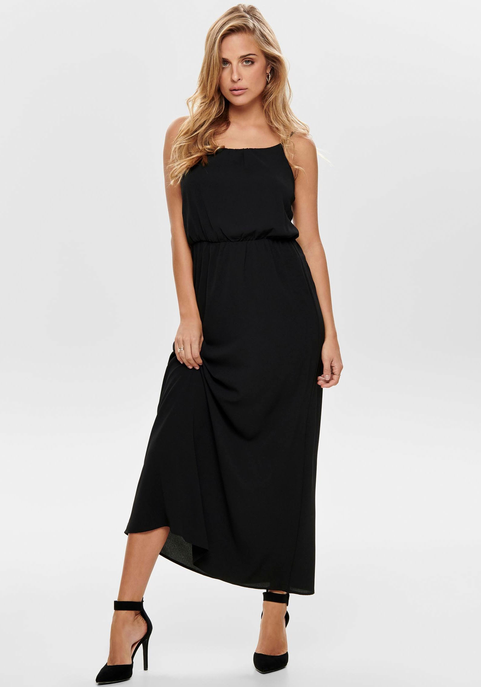 ONLY Maxikleid »ONLWINNER S/L MAXI DRESS NOOS PTM«, mit Spaghettiträger von ONLY