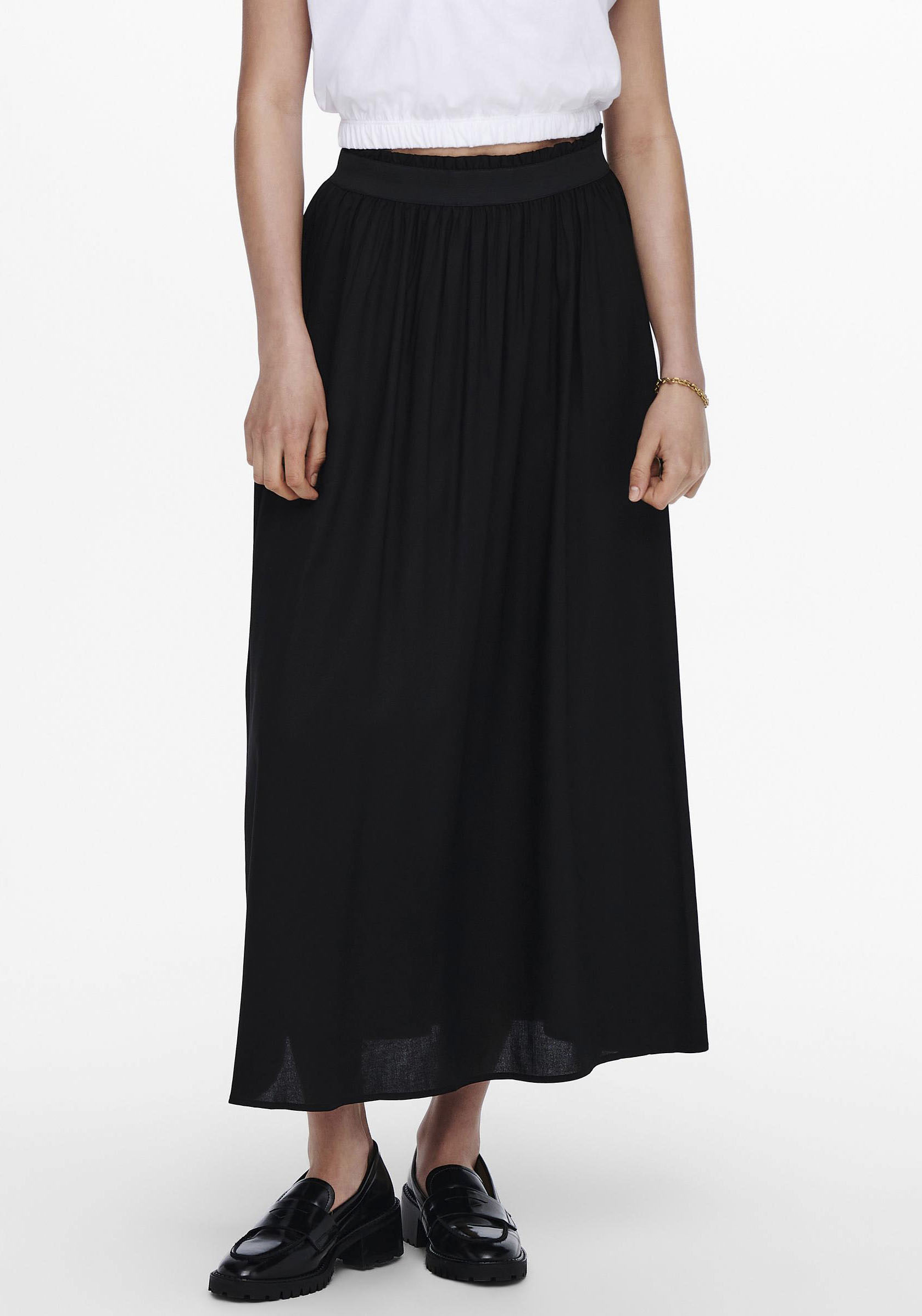 ONLY Maxirock »ONLVENEDIG LIFE LONG SKIRT WVN NOOS« von ONLY