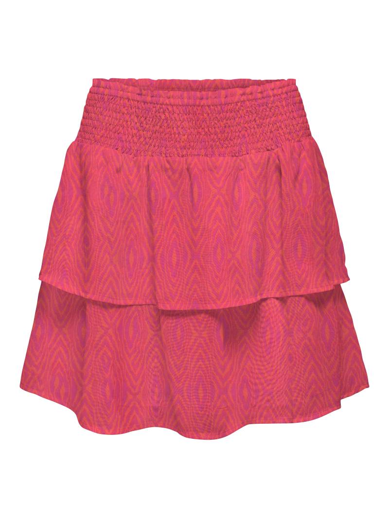 ONLY Minirock »ONLANN STAR LAYERED SMOCK SKIRT« von ONLY