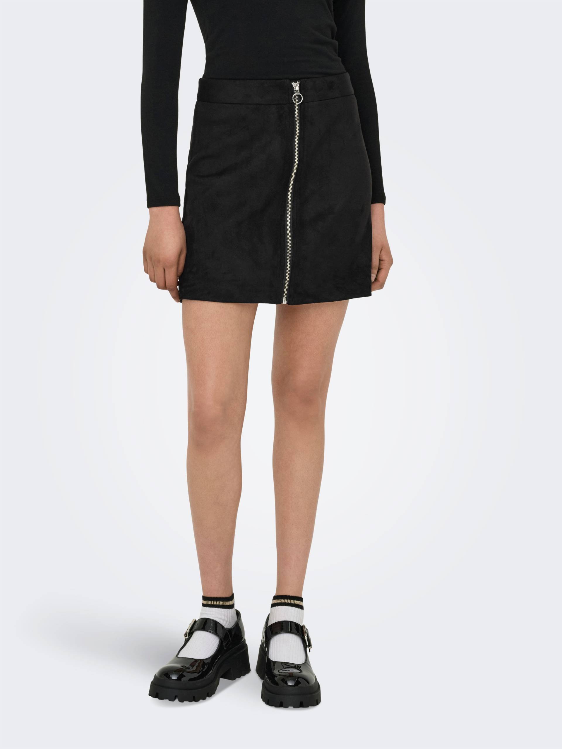 ONLY Minirock »ONLRITA FAUX SUEDE LIFE ZIP SKIRT OTW« von ONLY