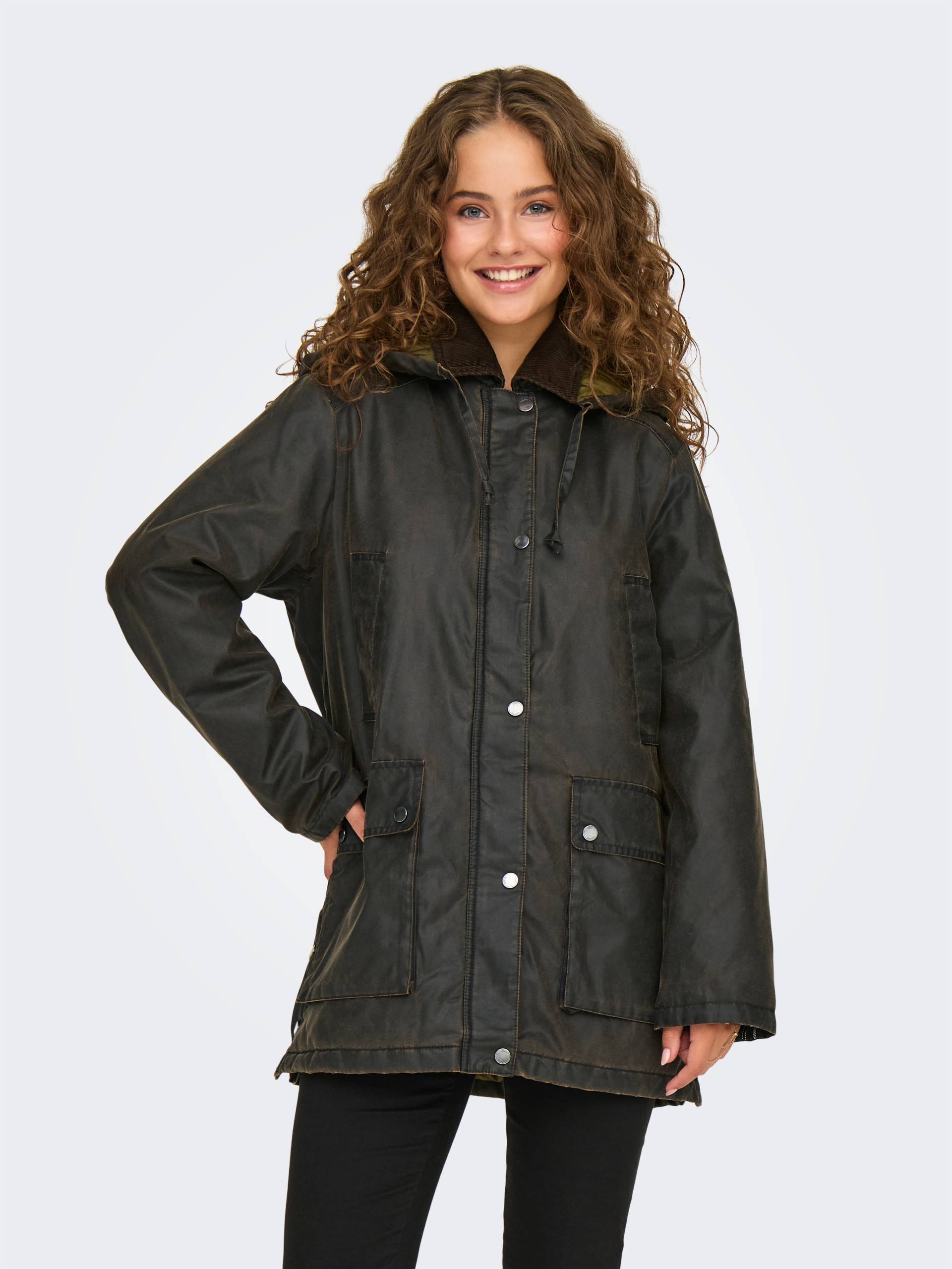 ONLY Outdoorjacke »ONLMOUNTAIN HOOD WASHED JACKET CC OTW«, mit Kapuze ONLY Outdoorjacke »ONLMOUNTAIN HOOD WASHED JACKET CC OTW«, mit Kapuze von ONLY
