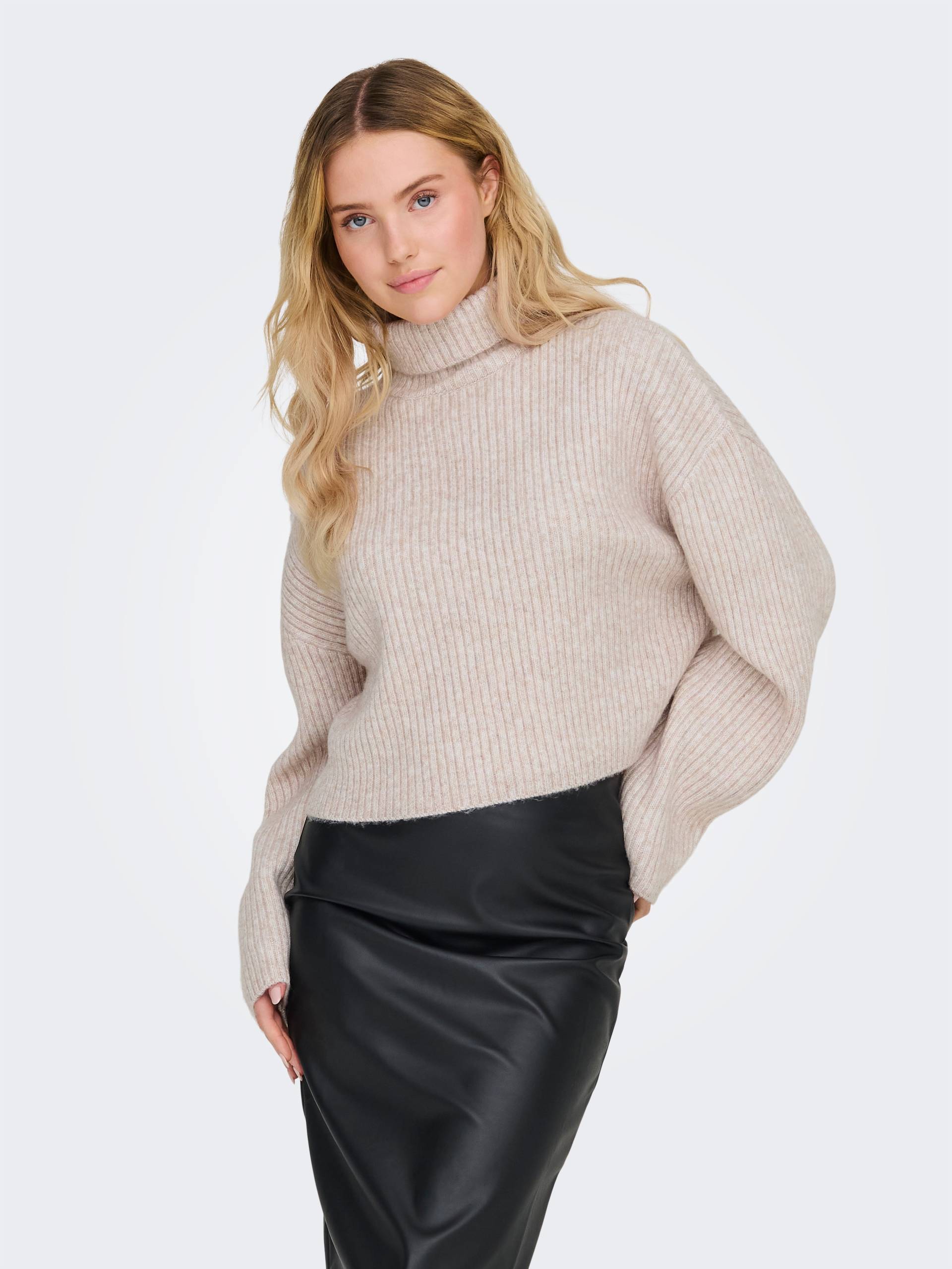 ONLY Rollkragenpullover »ONLMELANIE L/S ROLLNECK PULLOVER KNTNOOS« von ONLY