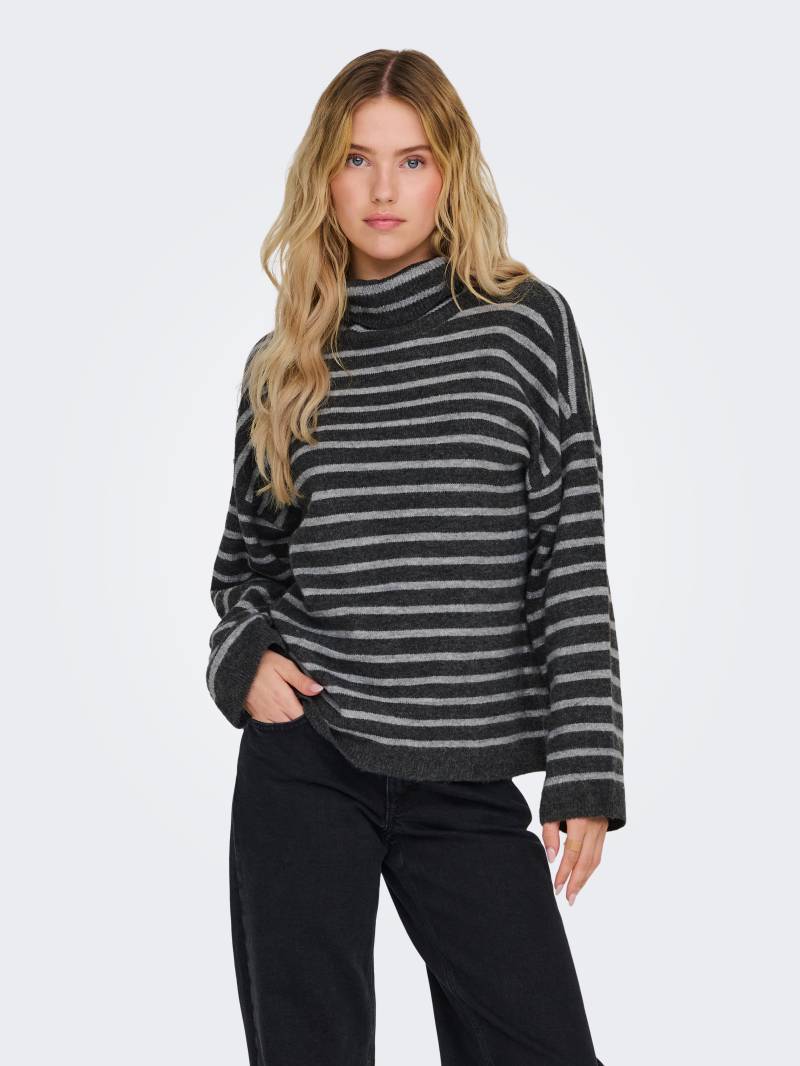 ONLY Rollkragenpullover »ONLTALIO LS STRIPE ROLLNECK BF KNT« von ONLY