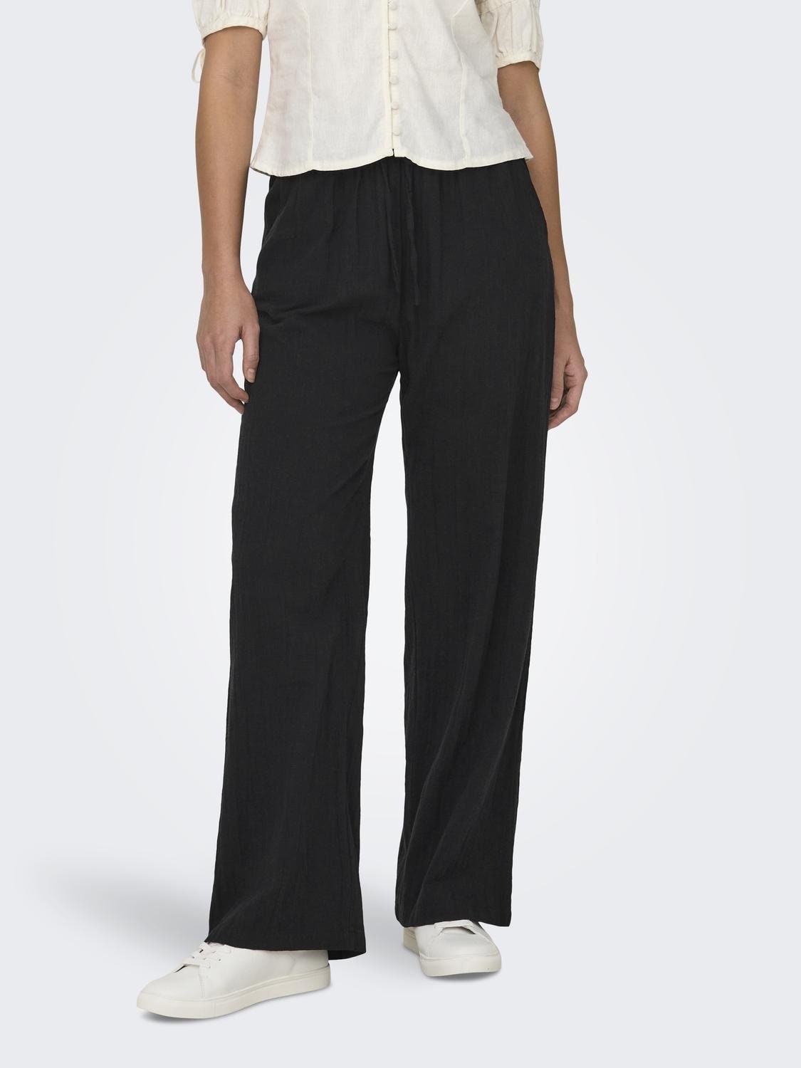 ONLY Schlupfhose »ONLTIZANA COTTON LOOSE PANTS WVN« von ONLY