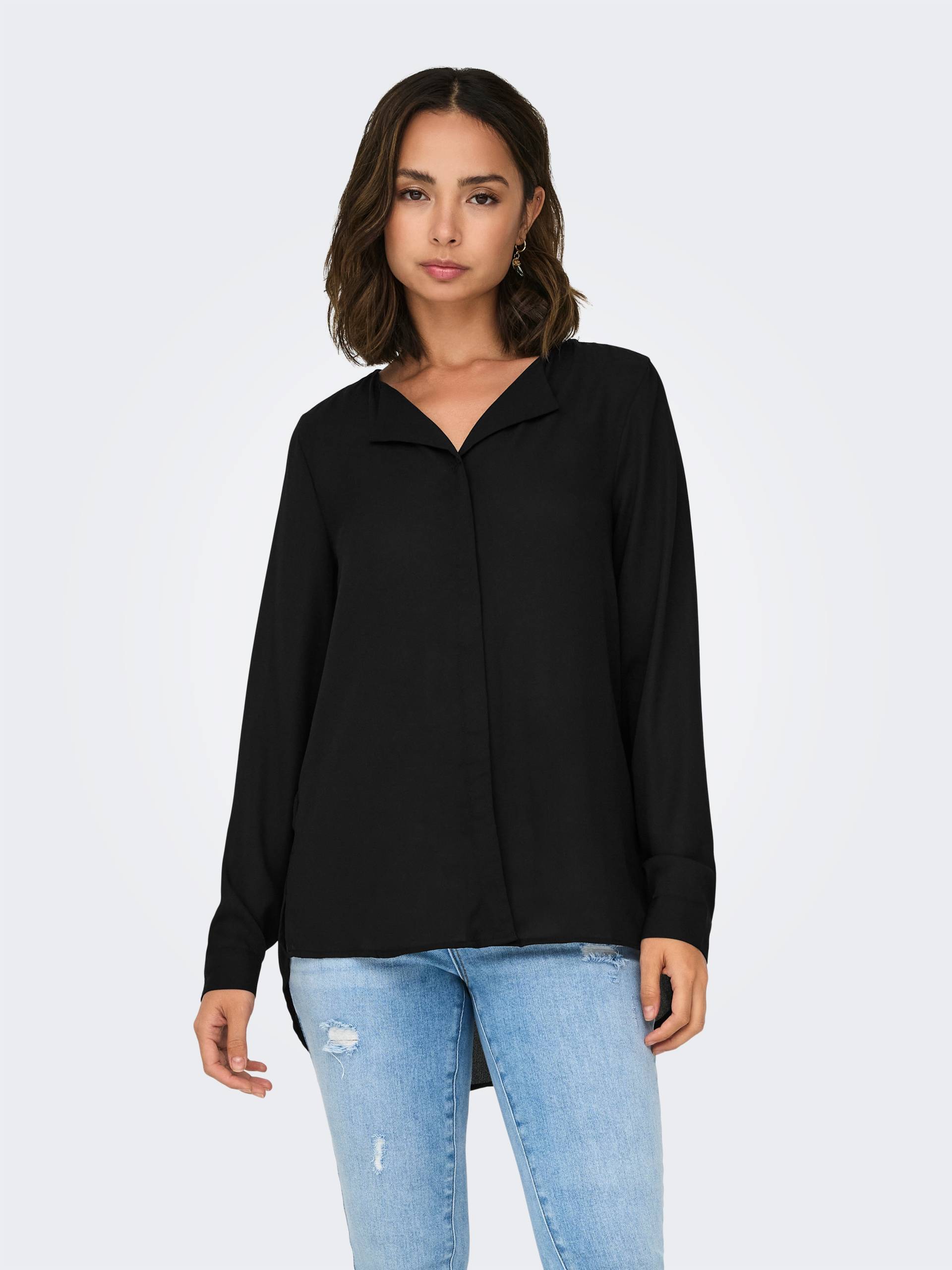 ONLY Shirtbluse »ONLTIANA LIFE L/S LOOSE SHIRT NOOS PTM« von ONLY