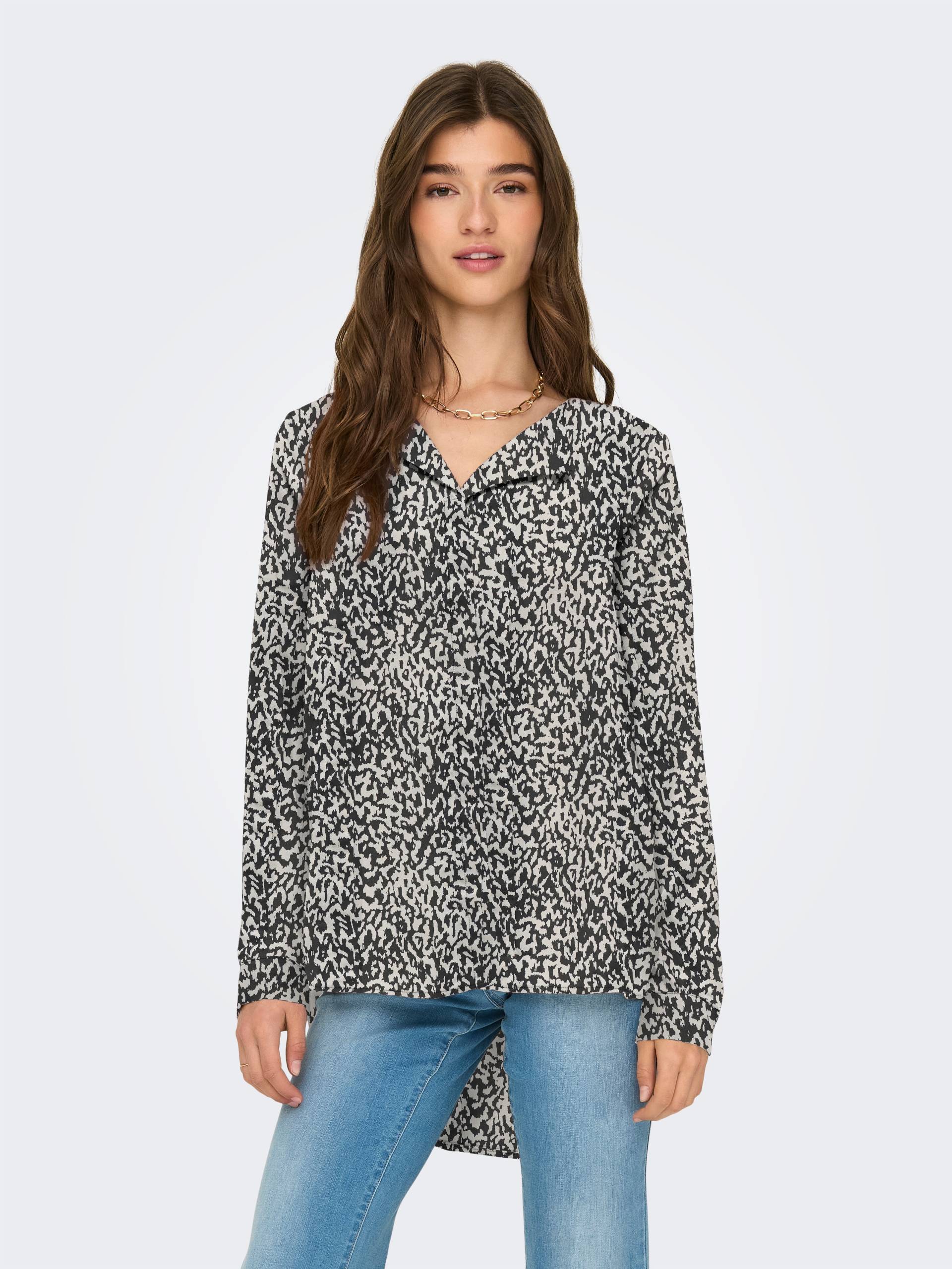 ONLY Shirtbluse »ONLTIANA LIFE L/S LOOSE SHIRT NOOS PTM« von ONLY