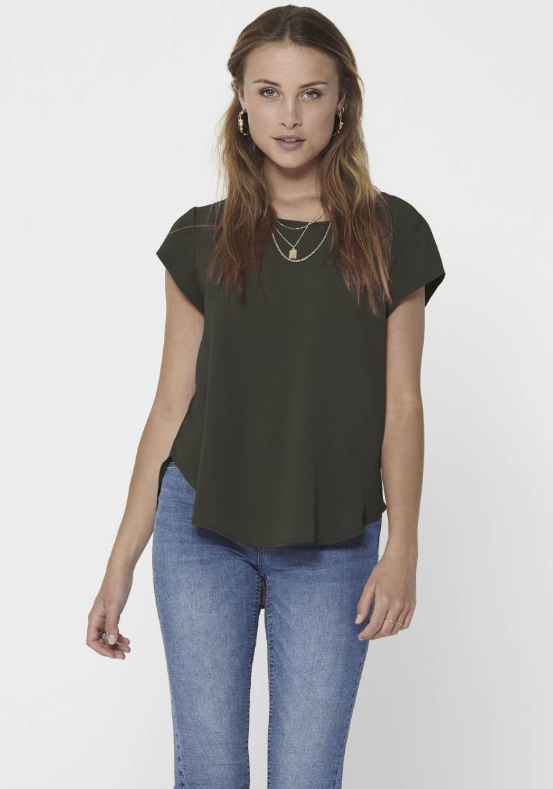 ONLY Shirtbluse »ONLVIC S/S SOLID TOP« von ONLY