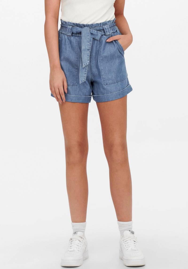 ONLY Shorts »ONLBEA SMILLA HW PB LOOSE DNM SHORTS«, im Denim Look von ONLY