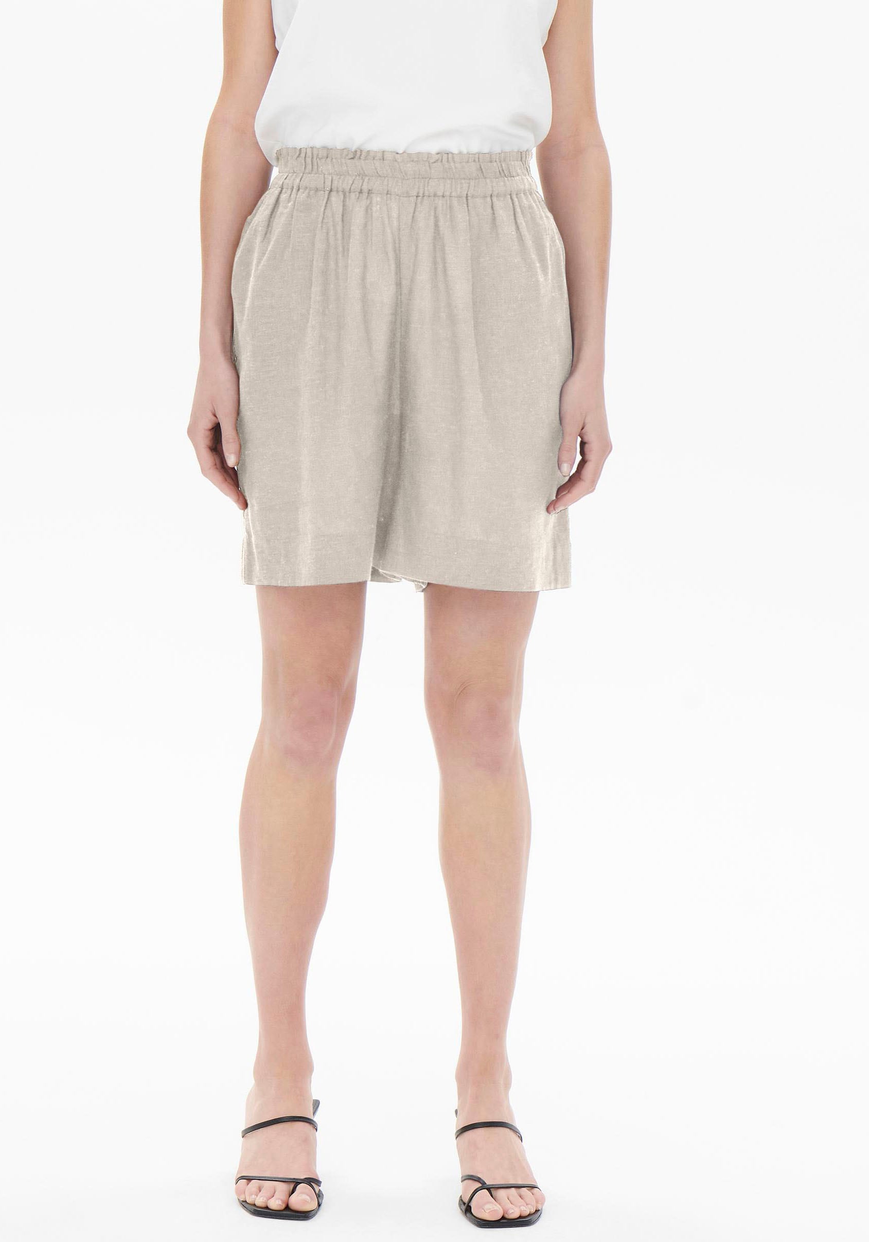 ONLY Shorts »ONLTOKYO HW LINEN BLEND SHORTS PNT NOOS« von ONLY