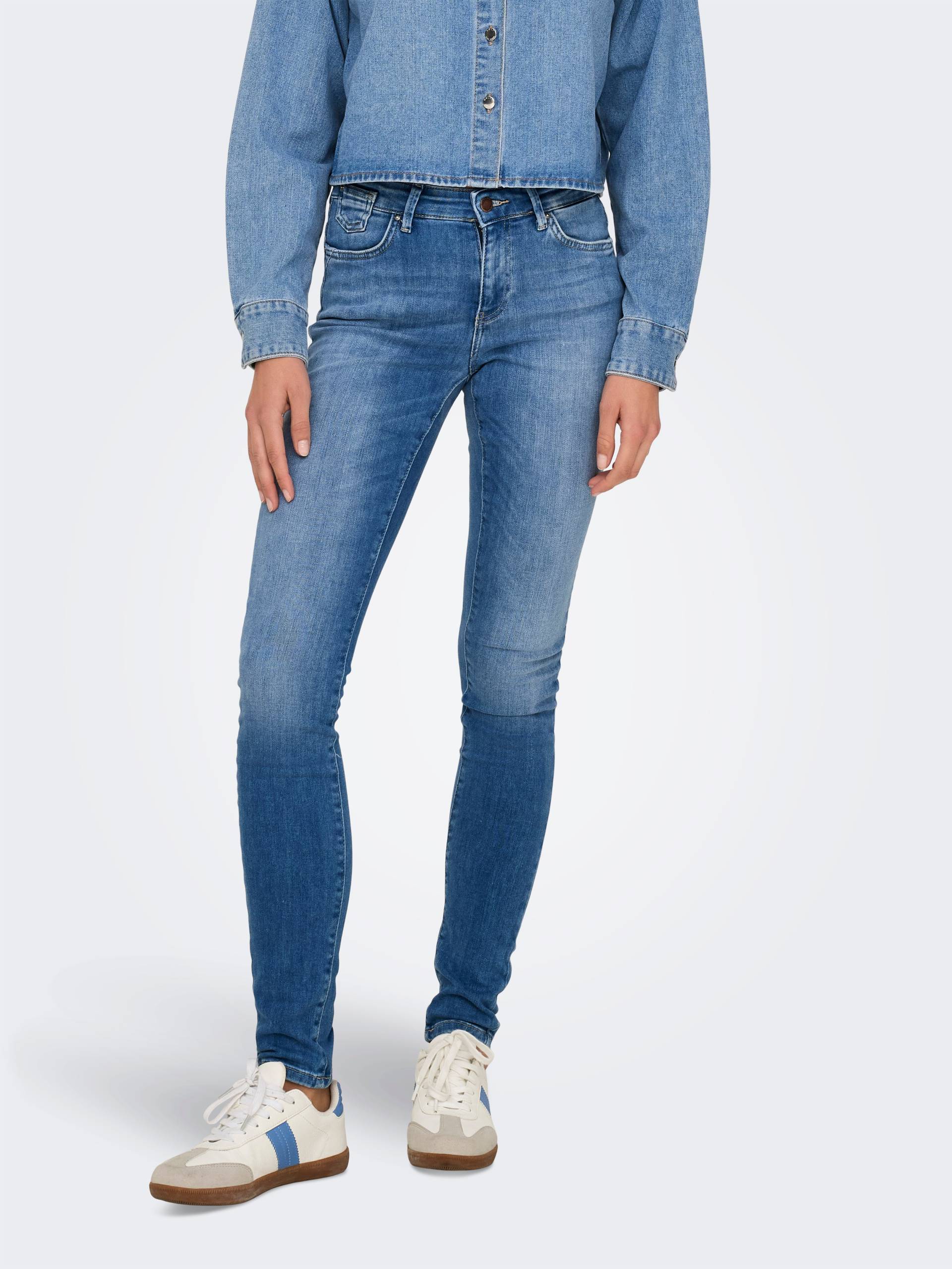 ONLY Skinny-fit-Jeans »ONLBLUSH ICON COIN MID SK DNM CRO299NOOS« ONLY Skinny-fit-Jeans »ONLBLUSH ICON COIN MID SK DNM CRO299NOOS« von ONLY