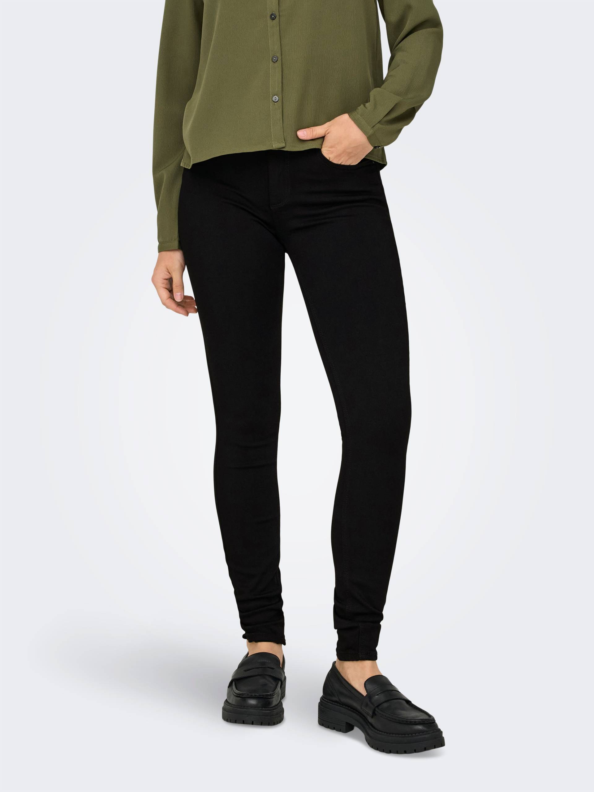 ONLY Skinny-fit-Jeans »ONLBLUSH MID SK 4EVERBLK DNM SOO796 NOOS« ONLY Skinny-fit-Jeans »ONLBLUSH MID SK 4EVERBLK DNM SOO796 NOOS« von ONLY