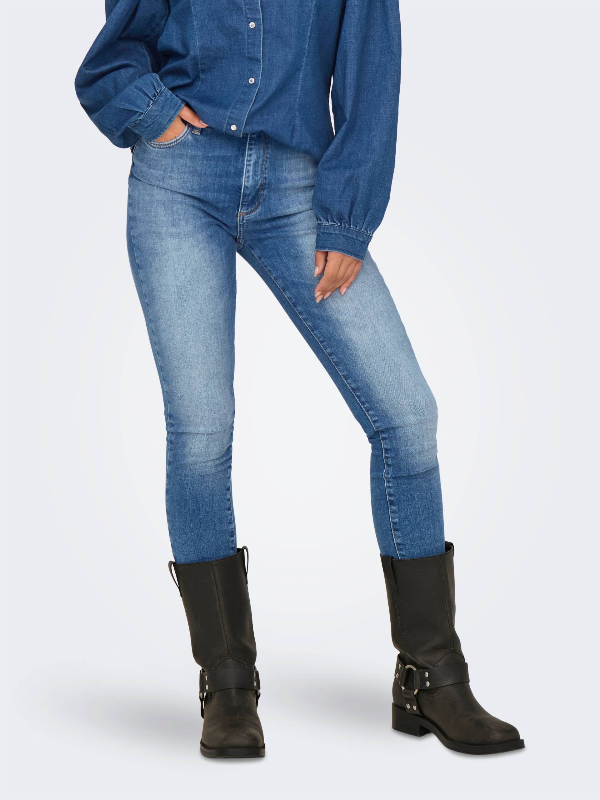 ONLY Skinny-fit-Jeans »ONLFOREVER ICON HW SK LAK DNM GEN474NOOS« ONLY Skinny-fit-Jeans »ONLFOREVER ICON HW SK LAK DNM GEN474NOOS« von ONLY