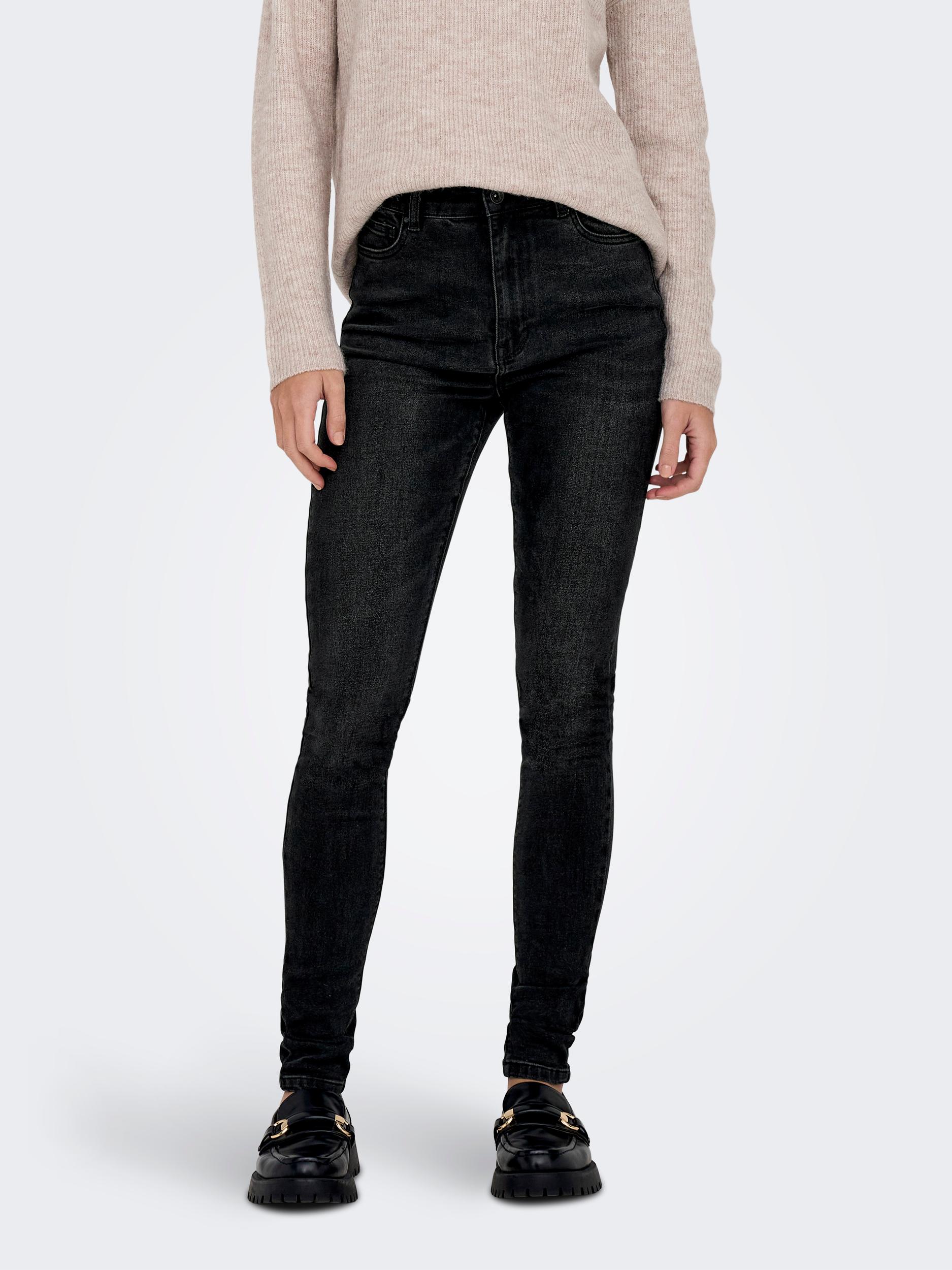 ONLY Skinny-fit-Jeans »ONLLUNA HW SKINNY DNM GUABOX« von ONLY