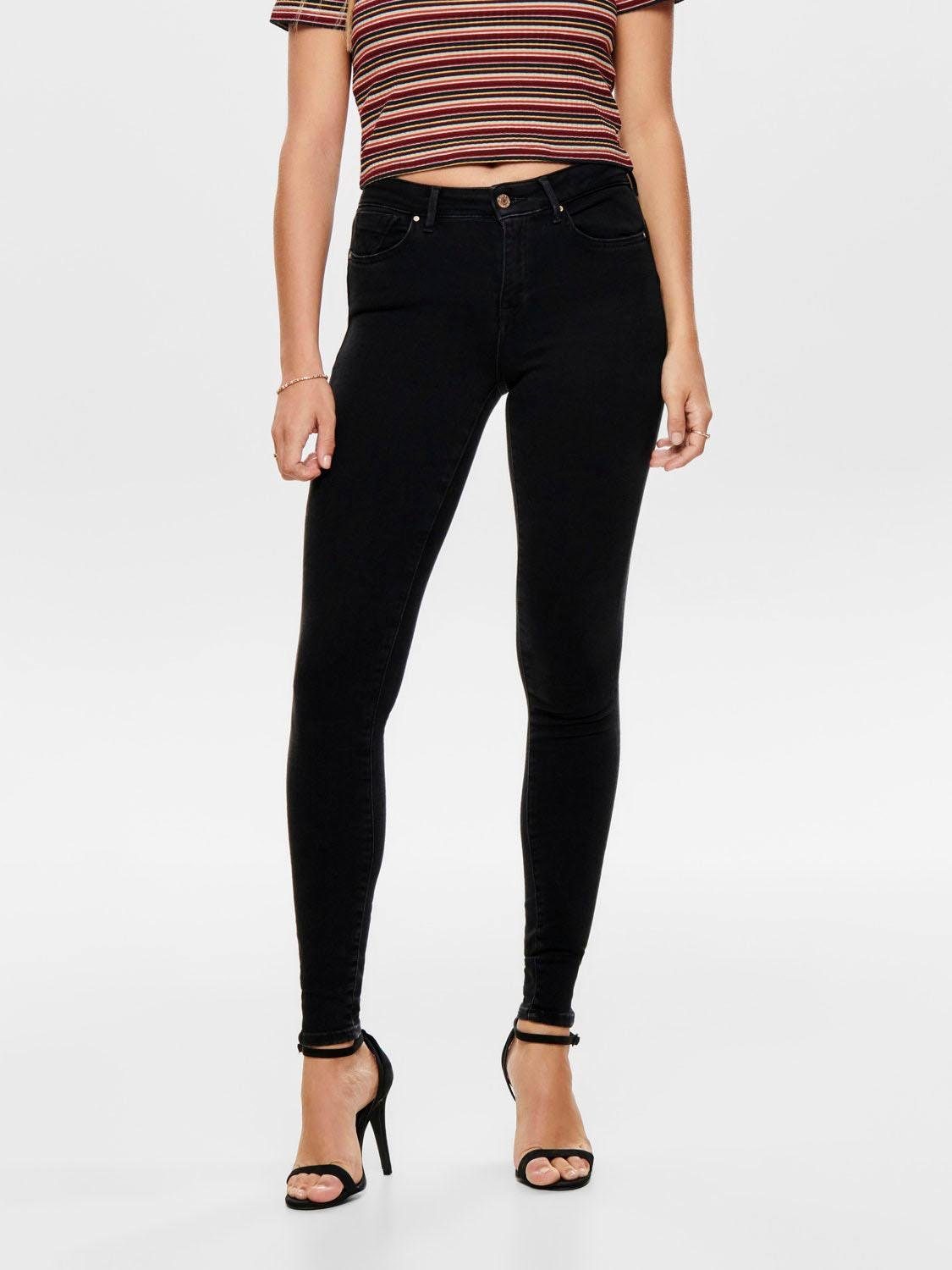 ONLY Skinny-fit-Jeans »ONLPOWER MID PH UP SK DNM REA3659 NOOS«, mit Push-up-Effekt von ONLY