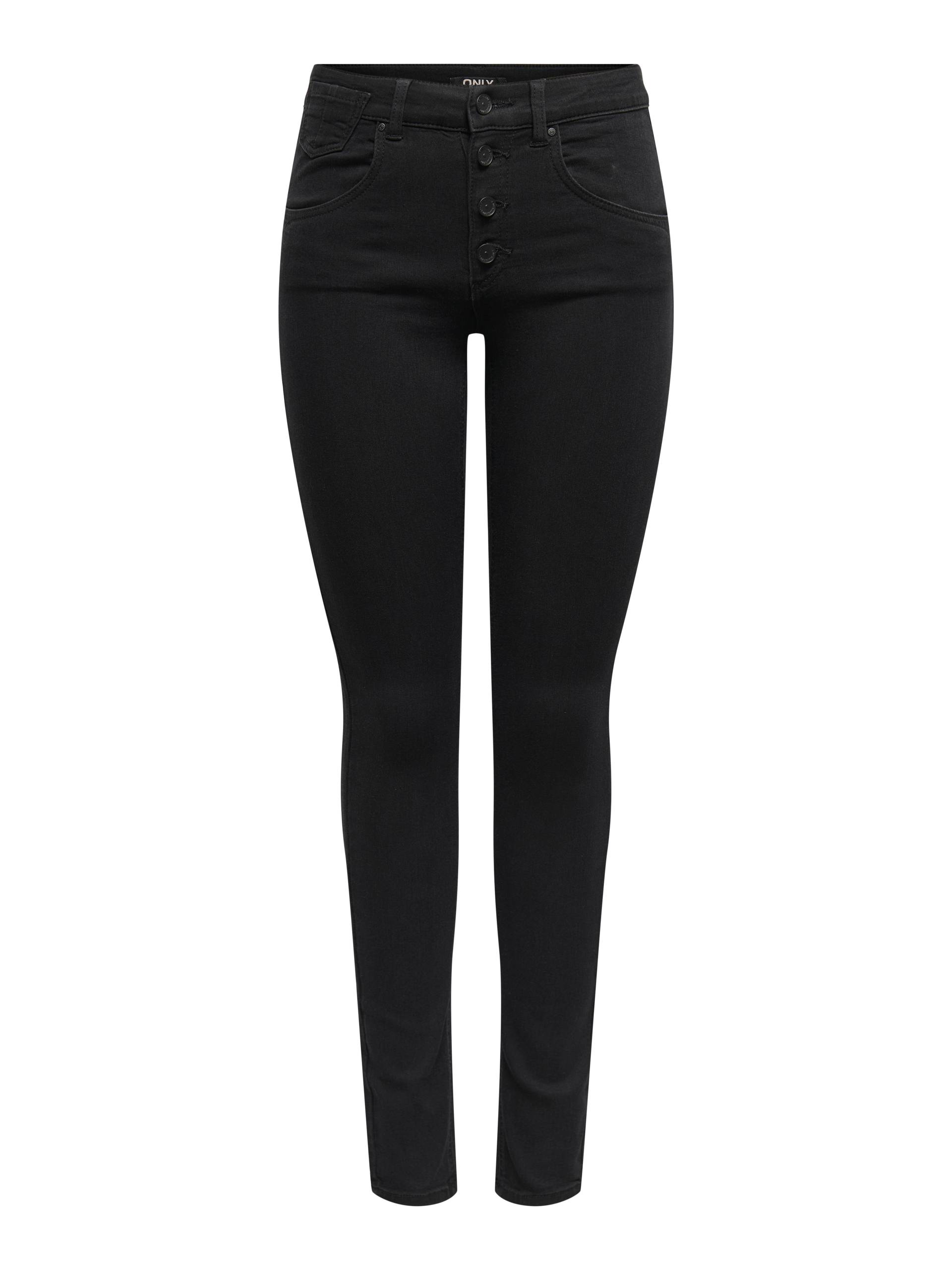 ONLY Skinny-fit-Jeans »ONLRAIN HW SK VIS BUTTON PUSH UP DNM PIM« ONLY Skinny-fit-Jeans »ONLRAIN HW SK VIS BUTTON PUSH UP DNM PIM« von ONLY