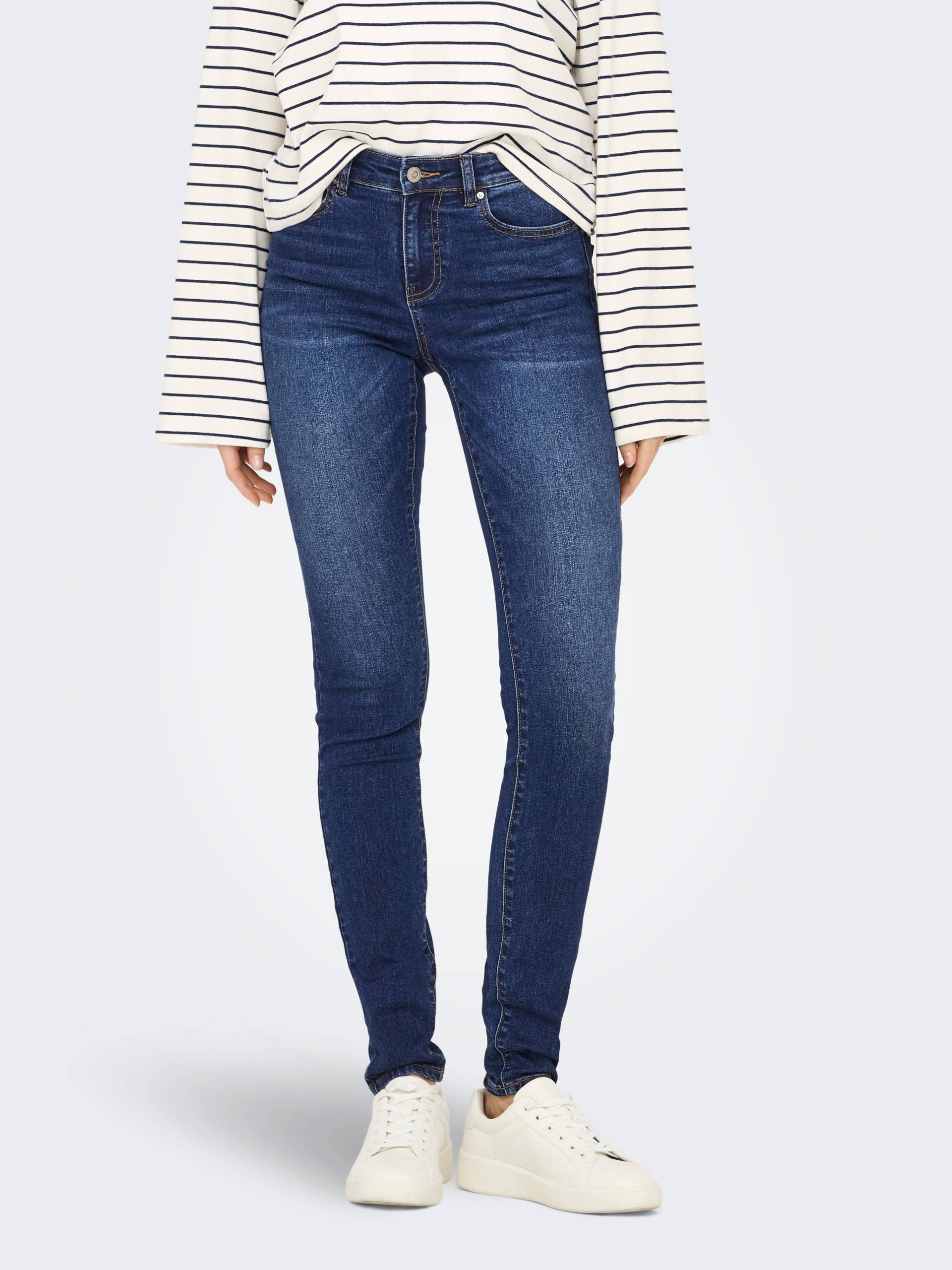 ONLY Skinny-fit-Jeans »ONLRINA MID WAIST PUSH UP SK BOX DNM« ONLY Skinny-fit-Jeans »ONLRINA MID WAIST PUSH UP SK BOX DNM« von ONLY