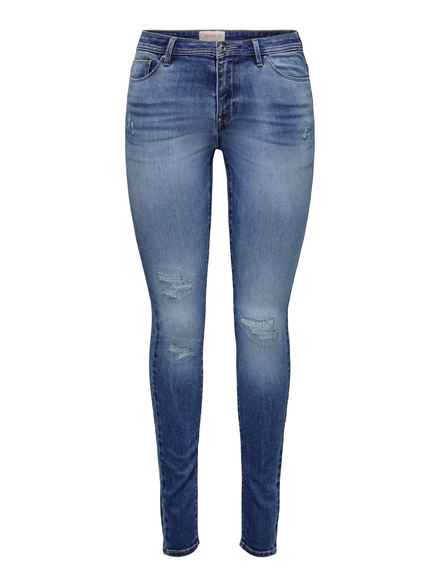 ONLY Skinny-fit-Jeans »ONLSHAPE REG SKINNY DNM GEN857«, mit Destroyed Effekt von ONLY