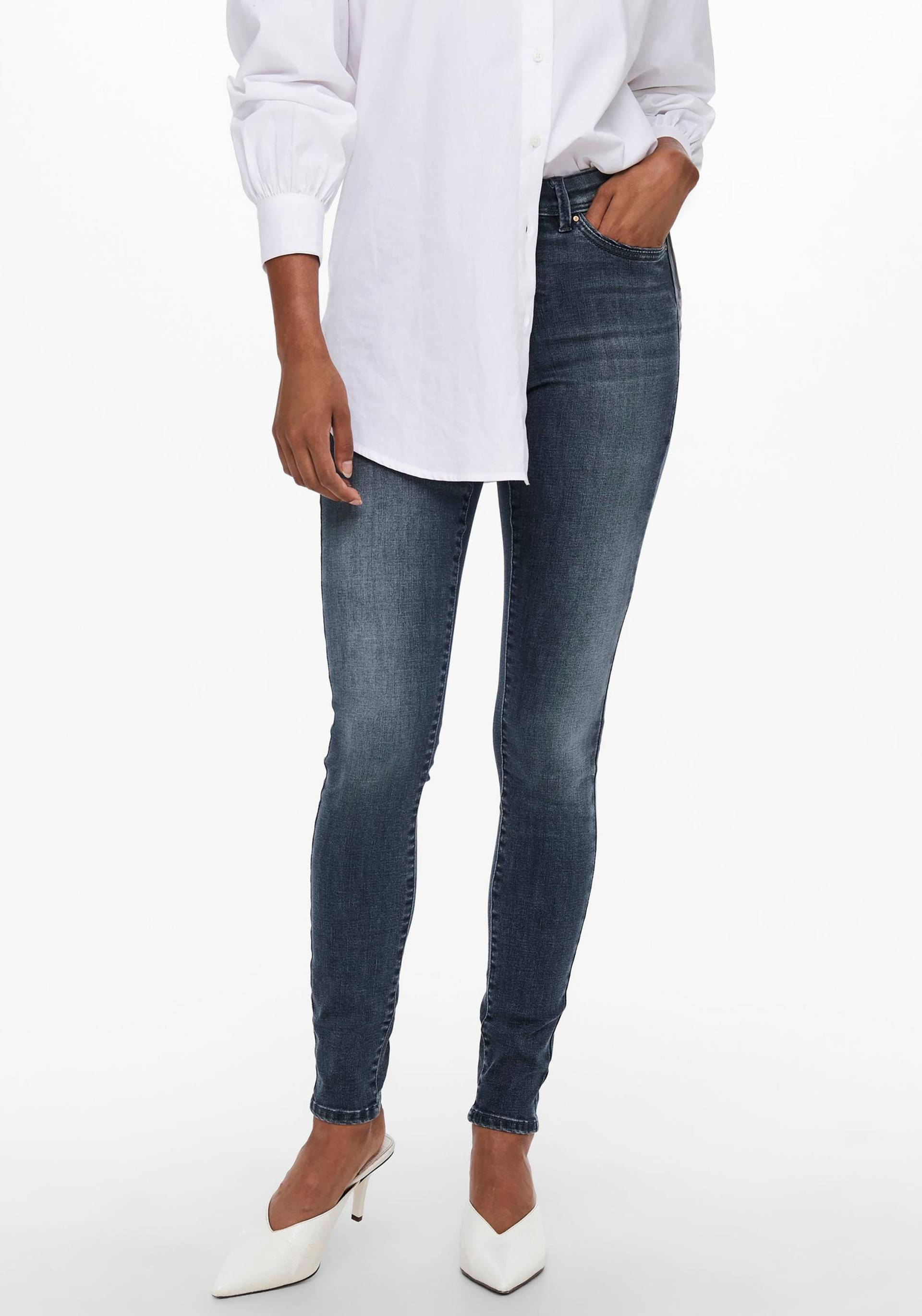 ONLY Skinny-fit-Jeans »ONLWAUW LIFE MID SK DNM« von ONLY