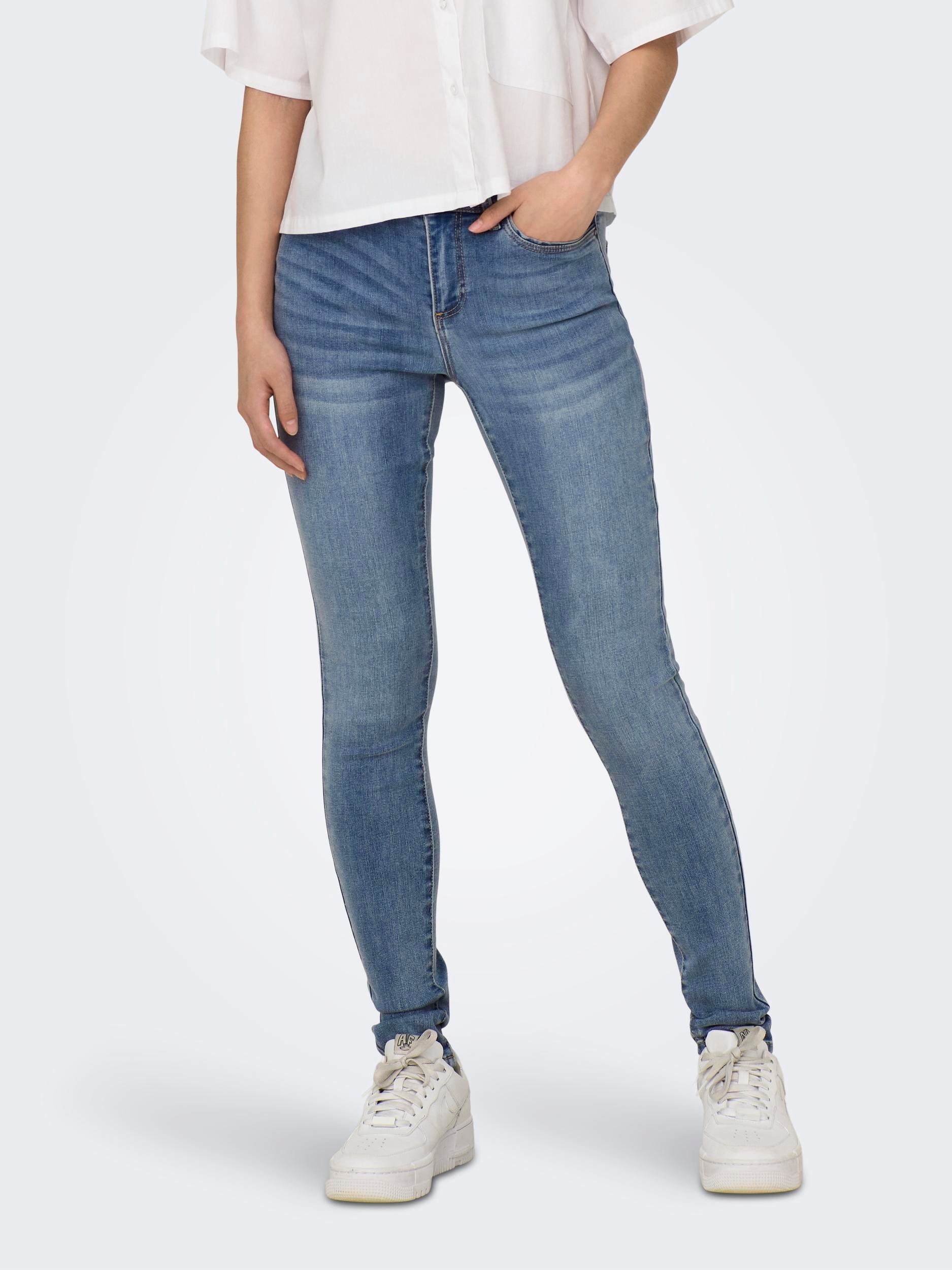 ONLY Skinny-fit-Jeans »ONLWAUW MID SKINNY DNM GUABOX« von ONLY