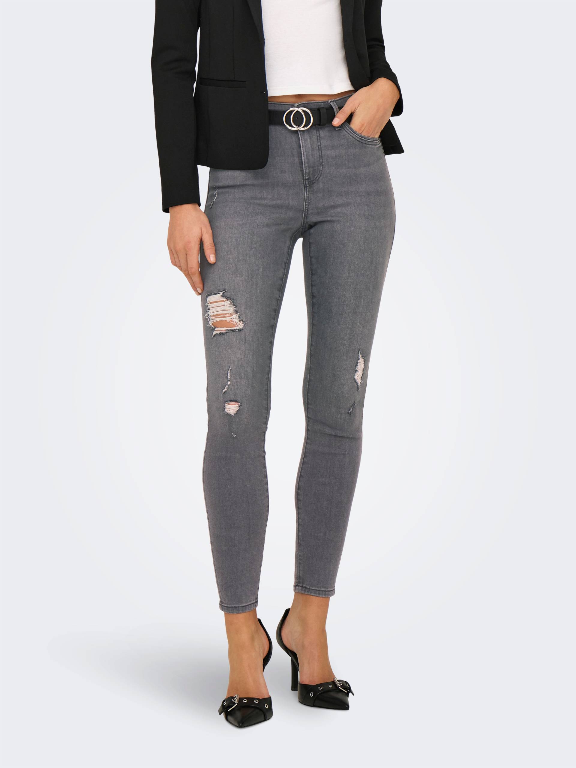 ONLY Skinny-fit-Jeans »ONLWAUW MID WAIST DES SK DNM PIM« von ONLY