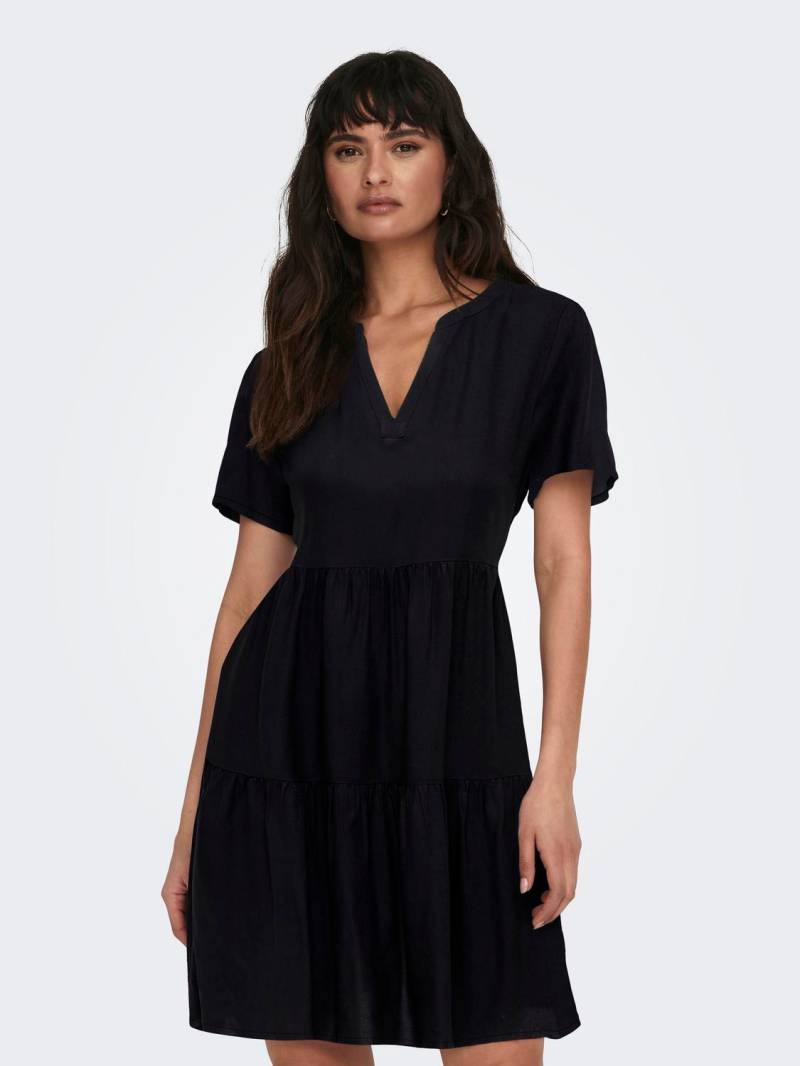 ONLY Sommerkleid »ONLZALLY LIFE S/S THEA DRESS NOOS PTM«, mit Stufen Volant von ONLY