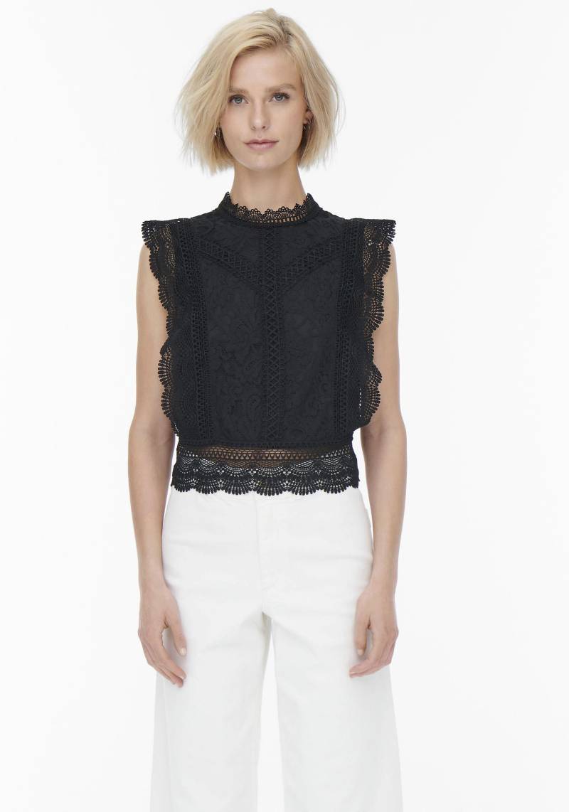 ONLY Spitzenshirt »ONLKARO S/L LACE TOP NOOS WVN« von ONLY