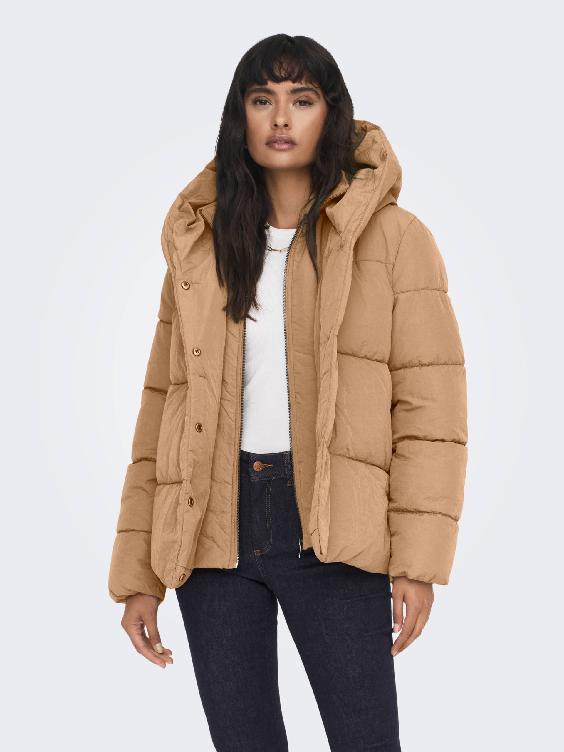 ONLY Steppjacke »ONLNEWSYDNEY SARA PUFFER JACKET CC OTW«, mit Kapuze ONLY Steppjacke »ONLNEWSYDNEY SARA PUFFER JACKET CC OTW«, mit Kapuze von ONLY
