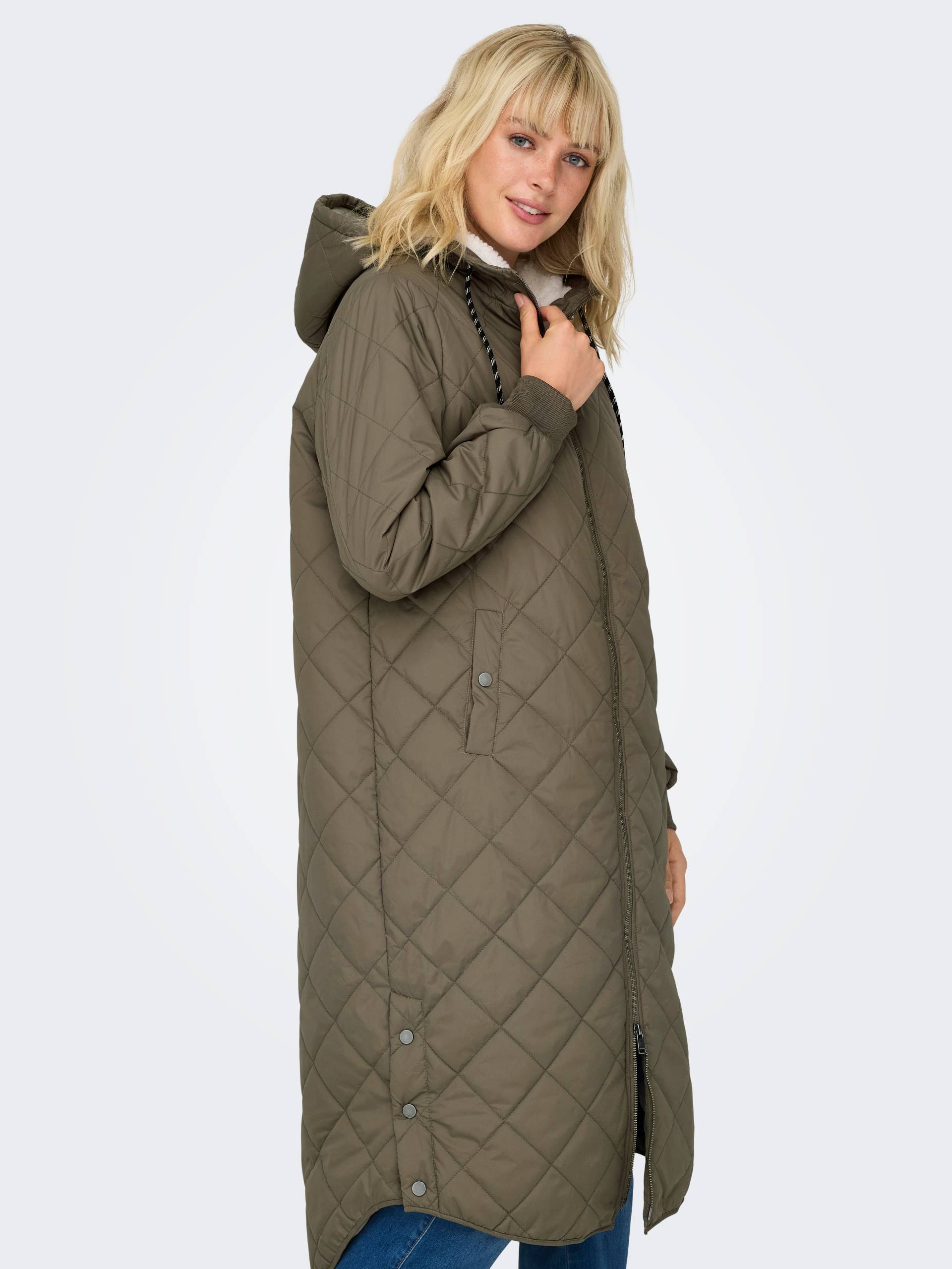 ONLY Steppmantel »ONLNEWSANDY QUILT COAT CC OTW« von ONLY