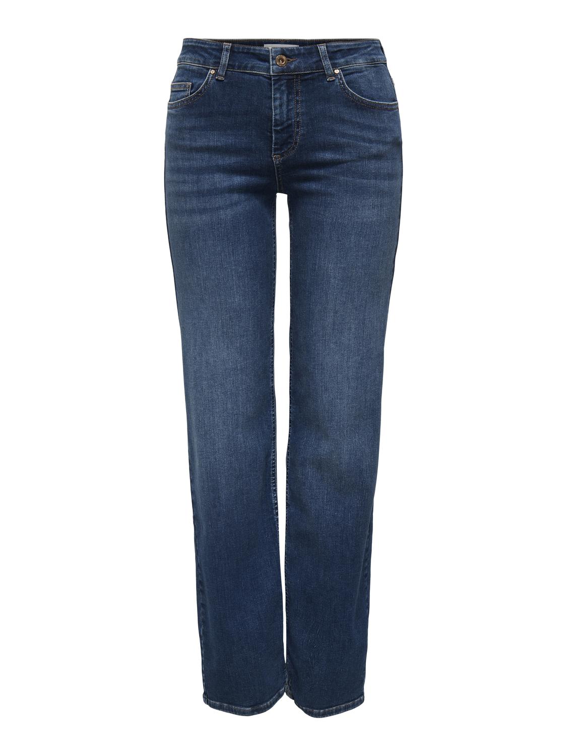 ONLY Straight-Jeans »ONLBLUSH MID STRAIGHT DNM TAI021 NOOS« von ONLY