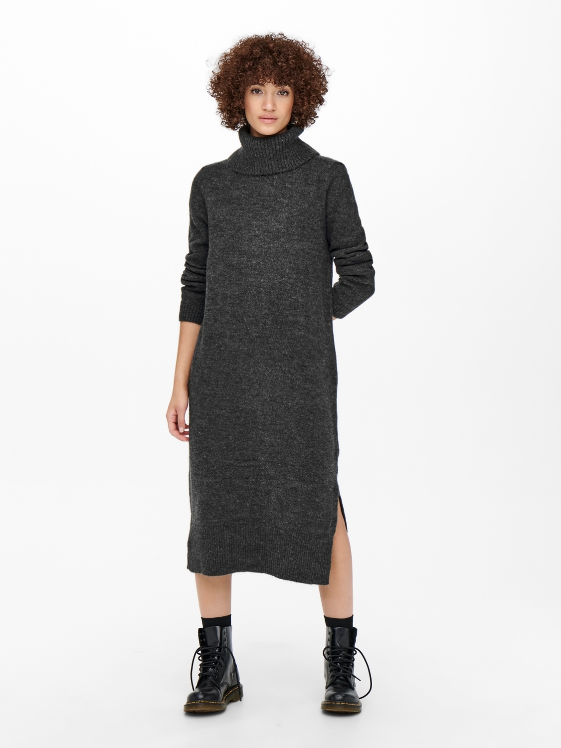 ONLY Strickkleid »ONLBRANDIE L/S ROLL NECK DRESS« von ONLY