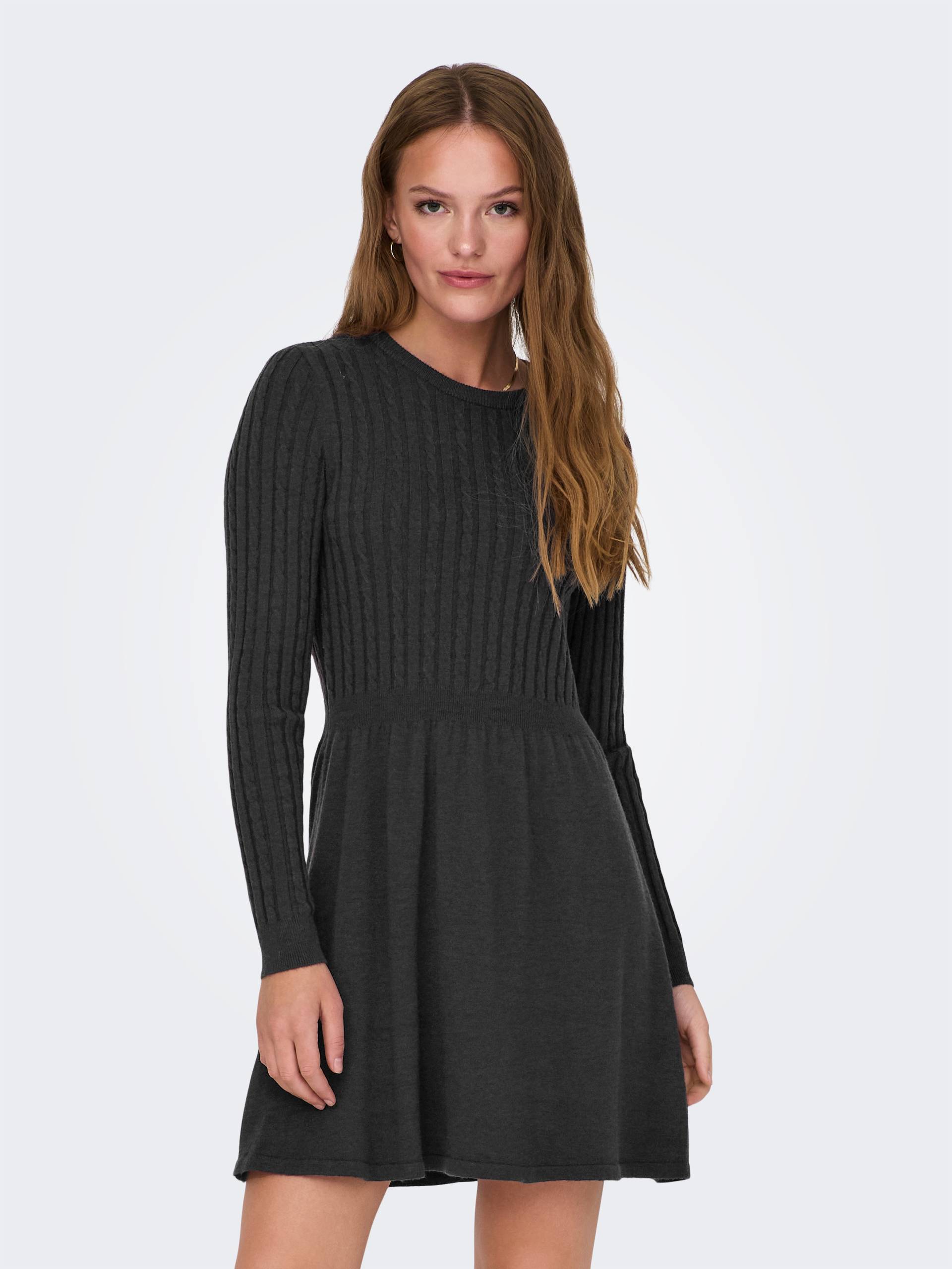 ONLY Strickkleid »ONLFIA LS CABLE DRESS KNT« von ONLY