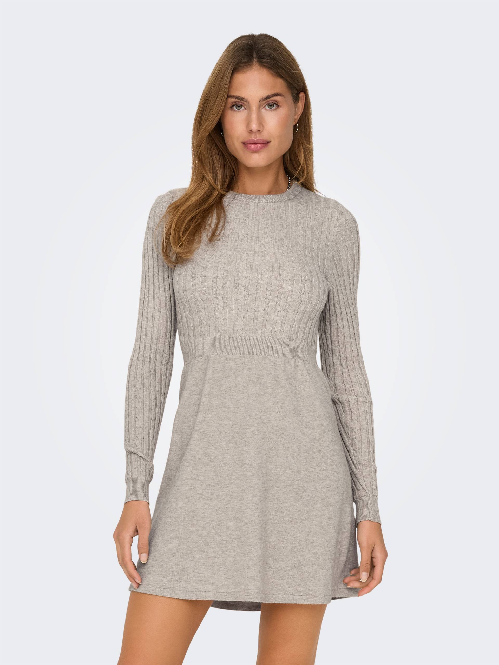 ONLY Strickkleid »ONLFIA LS CABLE DRESS KNT« von ONLY