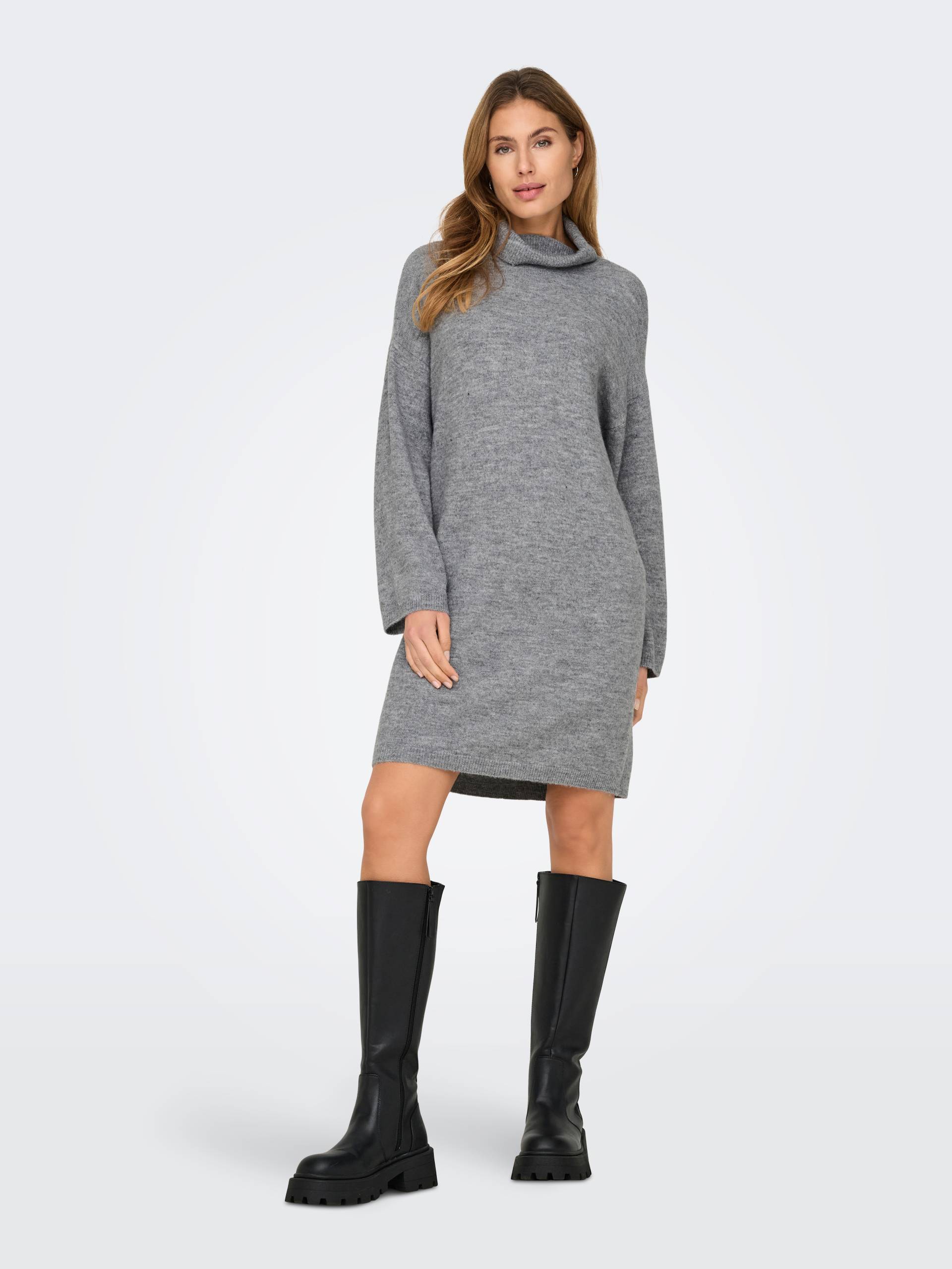 ONLY Strickkleid »ONLTALIO LS STRIPE ROLLNECK DRESS BF KNT« von ONLY