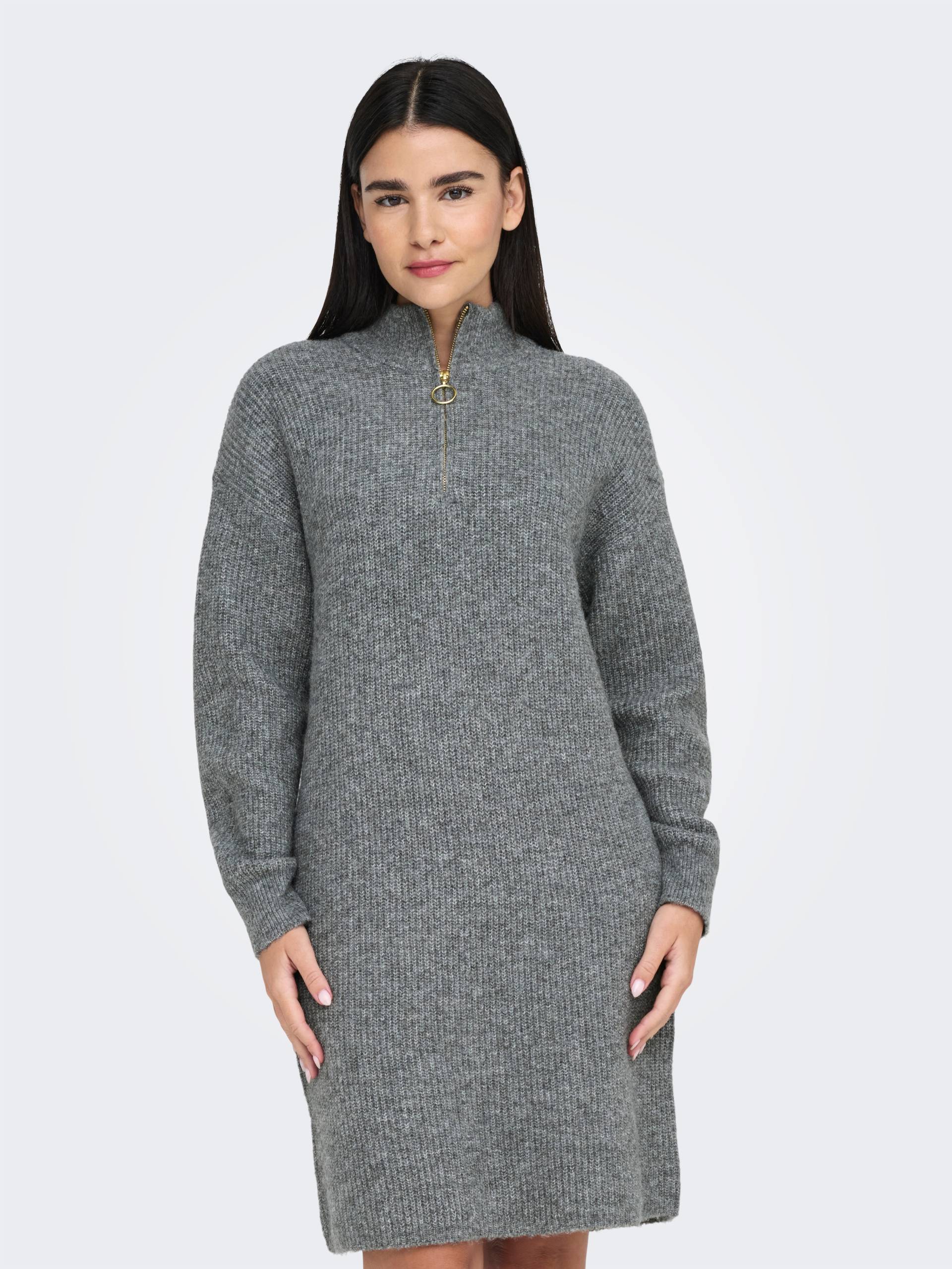 ONLY Strickkleid »ONLTOKYO L/S ZIP DRESS KNT« von ONLY