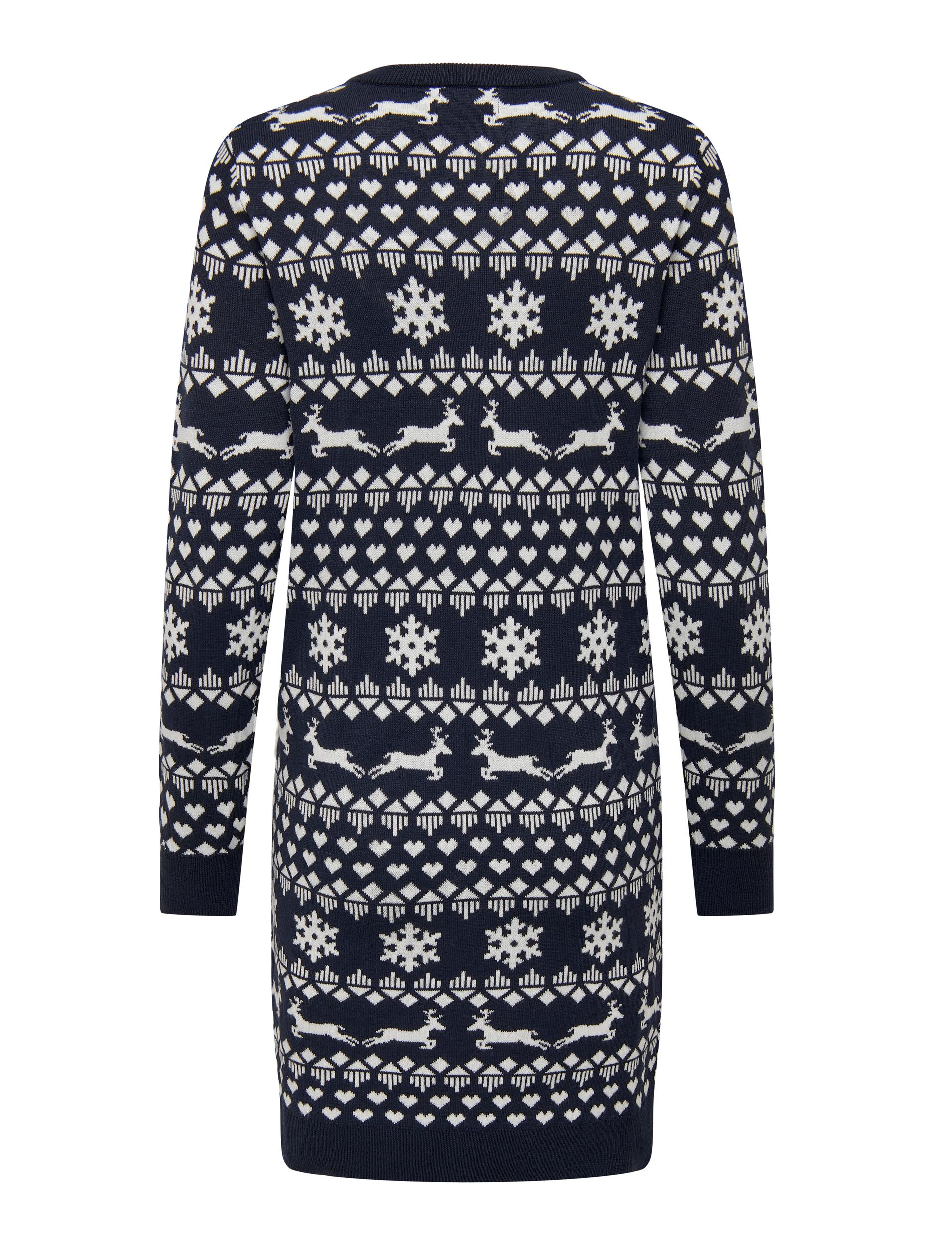 ONLY Strickkleid »ONLXMAS SNOWFLAKE LS DRESS CS KNT« von ONLY