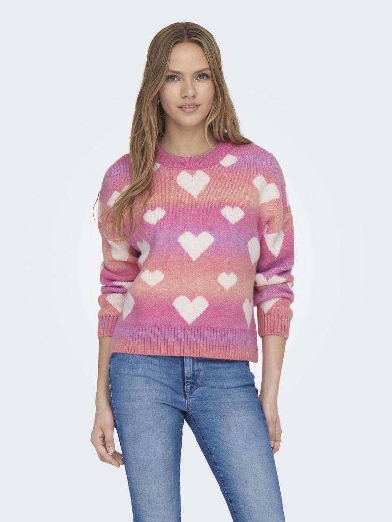 ONLY Strickpullover »ONLAIDA L/S HEART PULLOVER EX KNT« von ONLY