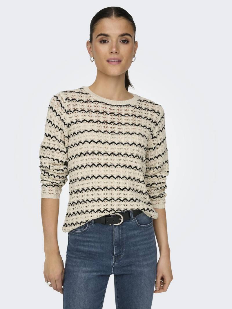 ONLY Strickpullover »ONLASA LS STRUCTURE O-NECK NCA KNT« von ONLY