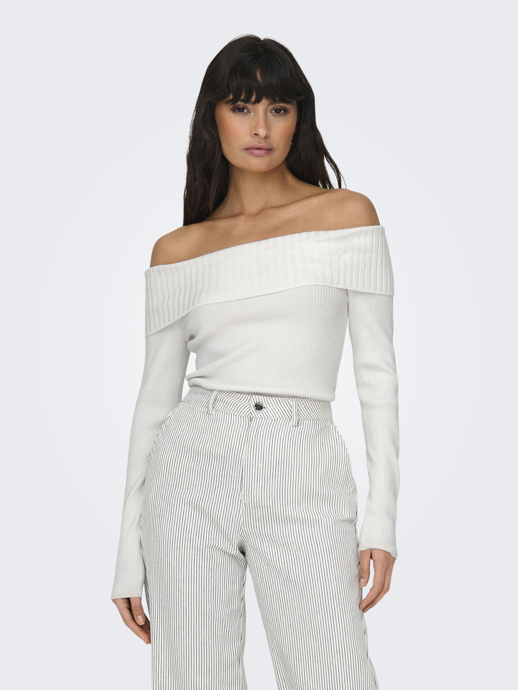 ONLY Strickpullover »ONLBERTHA LS OFF SHOULDER KNT« von ONLY