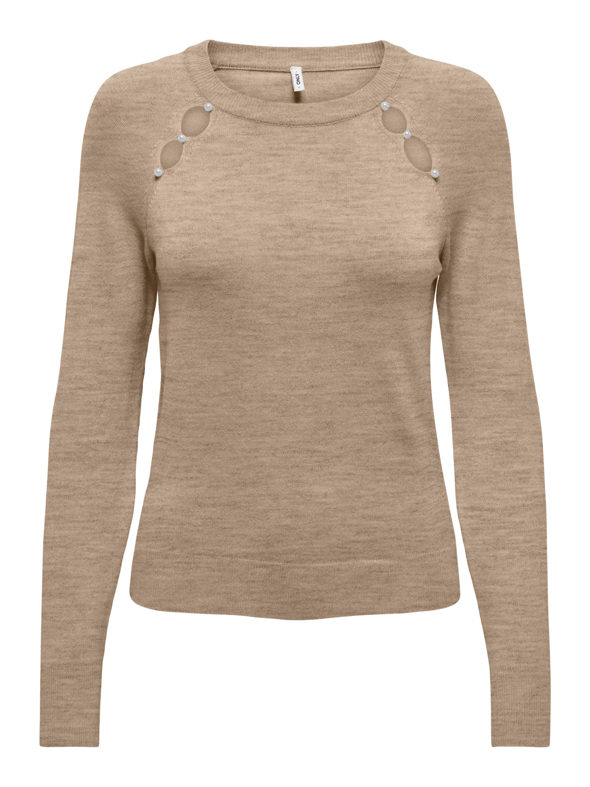 ONLY Strickpullover »ONLVENICE LIFE LS PEARL DET ONECK CC KNT« ONLY Strickpullover »ONLVENICE LIFE LS PEARL DET ONECK CC KNT« von ONLY