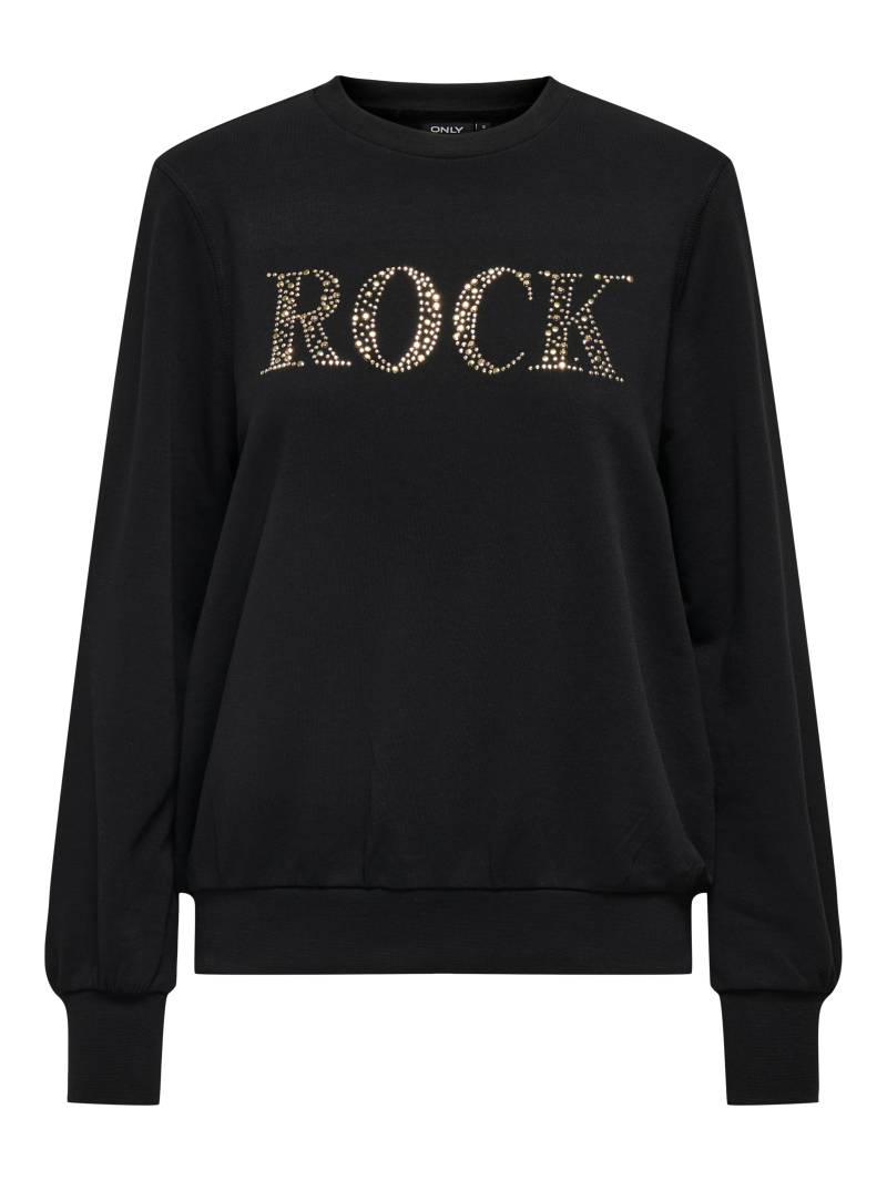 ONLY Sweatshirt »ONLAMY L/S STONES O-NECK BOX UB SWT« von ONLY