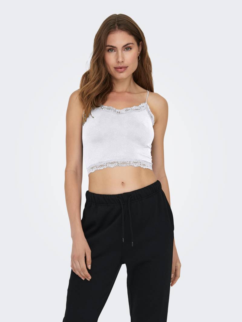 ONLY Trägertop »ONLVICKY LACE SEAML 2-PACK CROPPED TOP«, (Packung, 2 tlg.) von ONLY