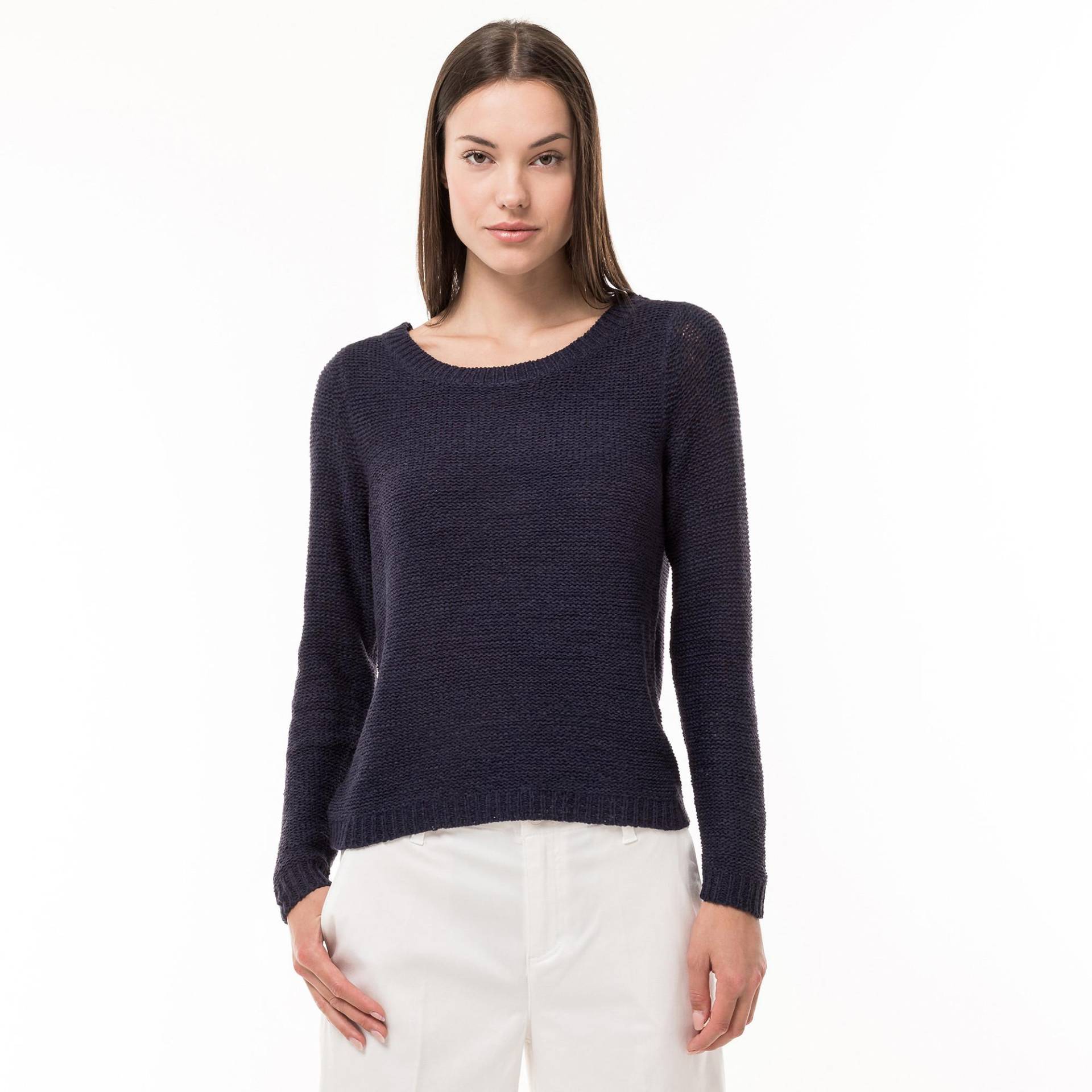 Only - Pullover, Rundhals, langarm, für Damen, Marine, Größe S von Only