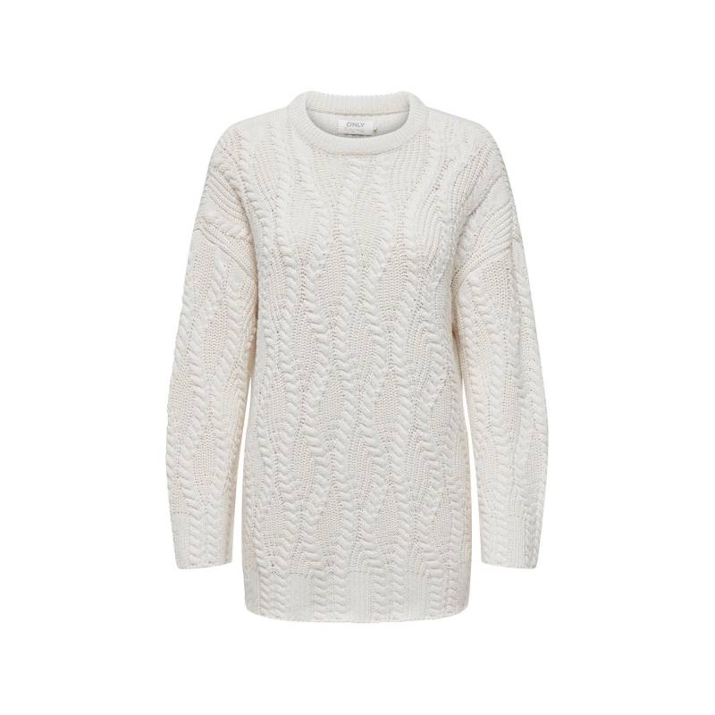 Only - Pullover, für Damen, Weiss Größe L von Only